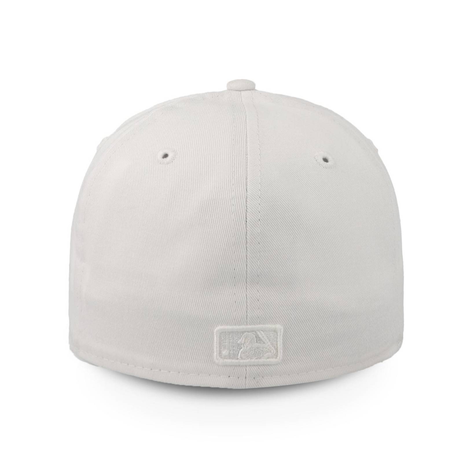 Gorra New Era 59 Fifty MLB Basic Dodgers Blanco Cerrada 
