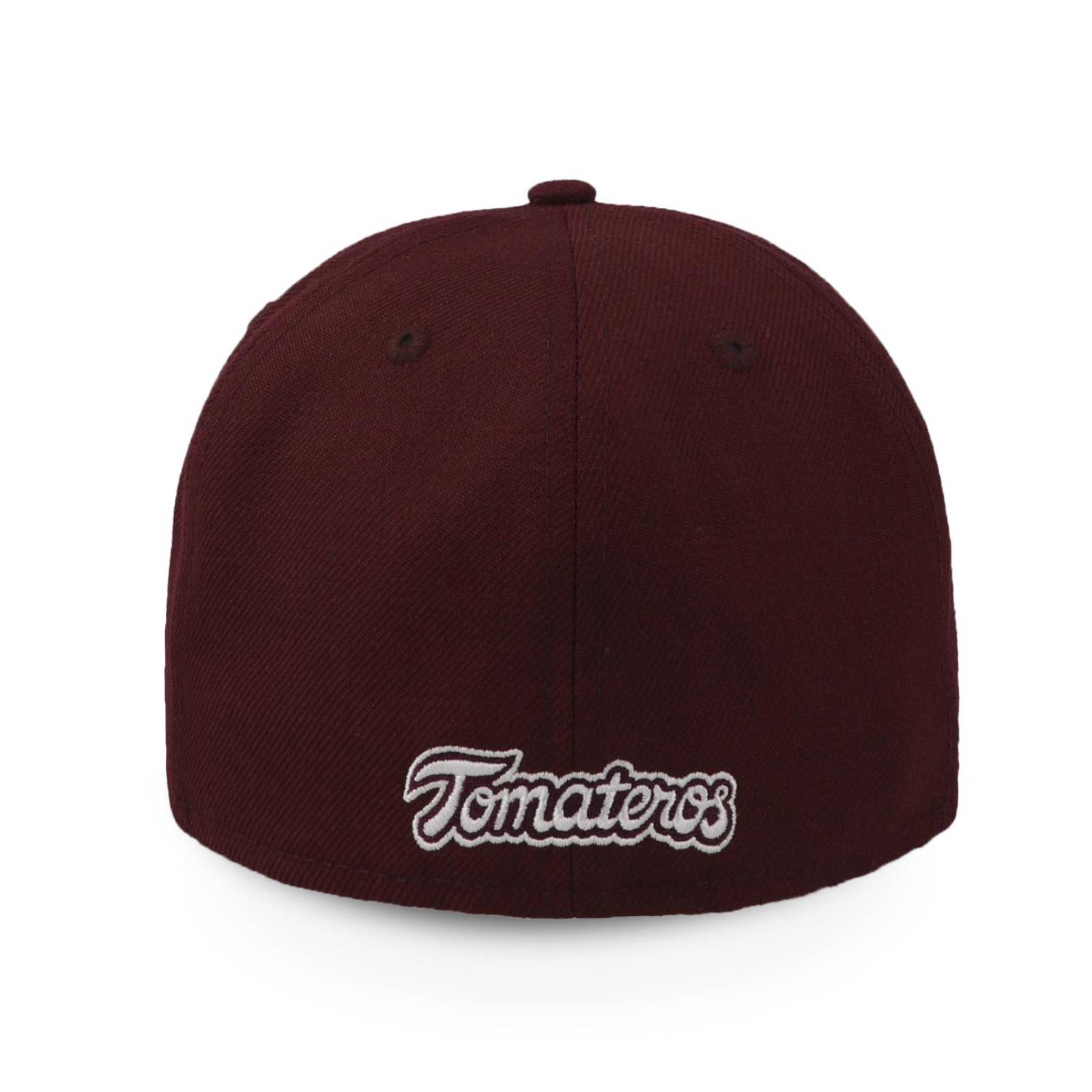 Gorra New Era 59 Fifty MLP Tomateros de Culiacan Vino Cerrada 