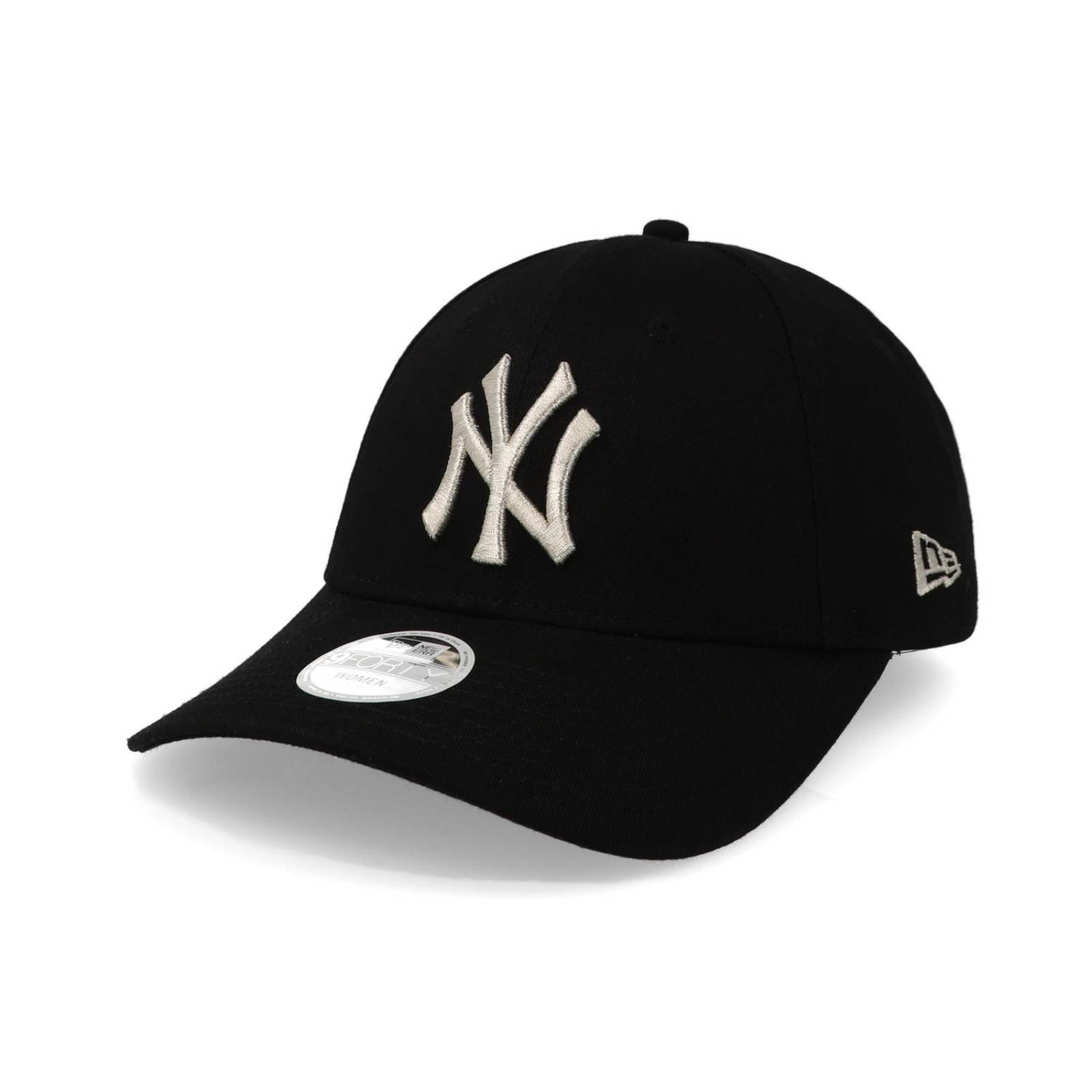 Gorra New Era 9 Forty MLB Wmns Metallic Logo Yankees Negro Unitalla