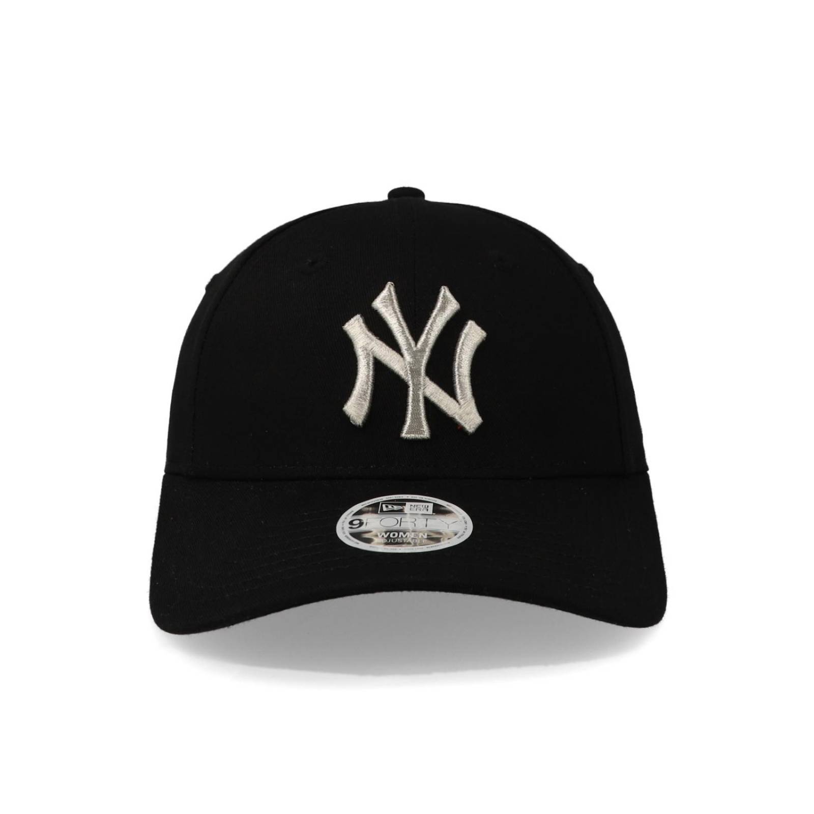 Gorra New Era 9 Forty MLB Wmns Metallic Logo Yankees Negro Unitalla