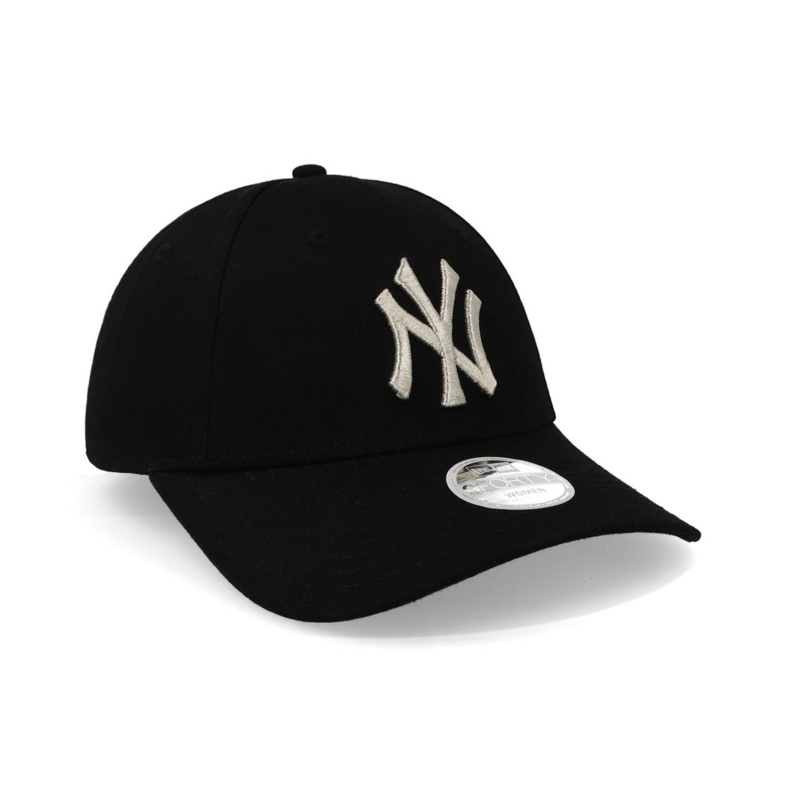 Gorra New Era 9 Forty MLB Wmns Metallic Logo Yankees Negro Unitalla