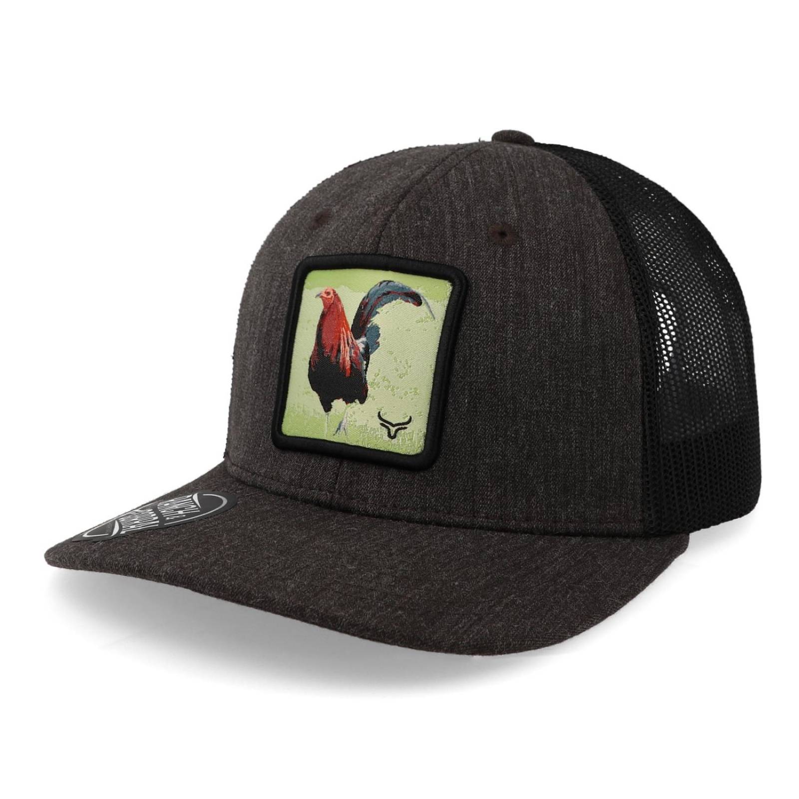 Gorra Ranch & Corral Rooster 12 Rcr12 Gris Oscuro Unitalla 