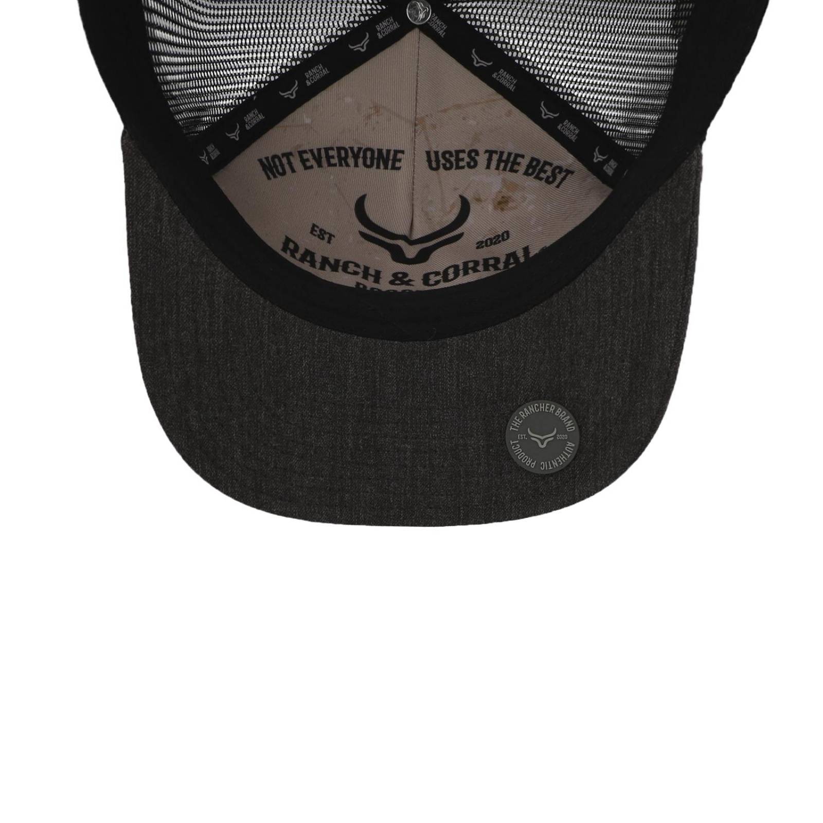 Gorra Ranch & Corral Rooster 12 Rcr12 Gris Oscuro Unitalla 