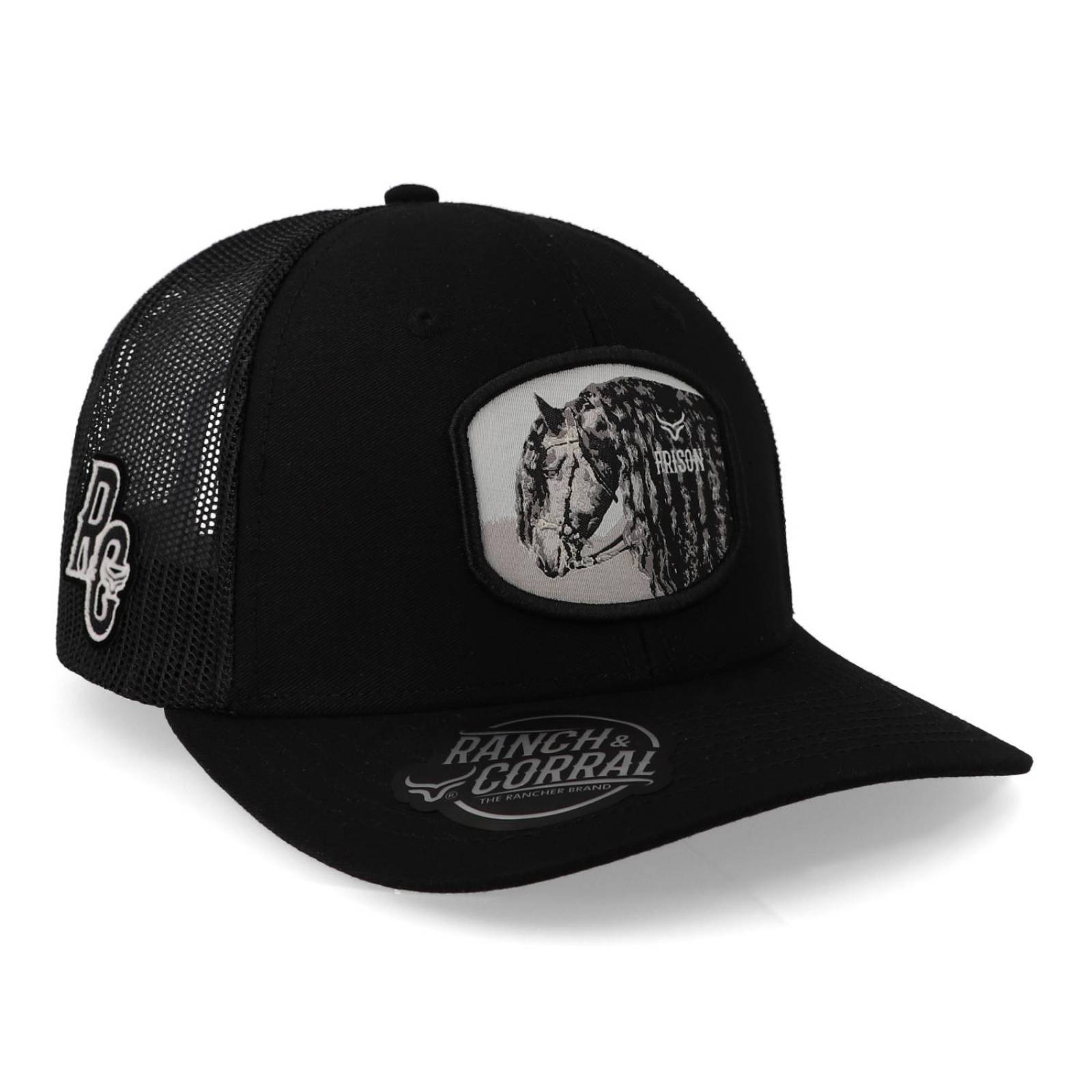 Gorra Ranch & Corral Frisson 24 Rce24 Negro Unitalla 