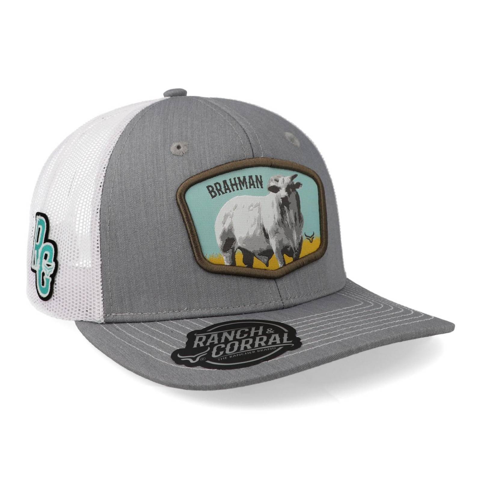 Gorra Ranch & Corral Braham 26 Rcg26 Gris Claro Unitalla 