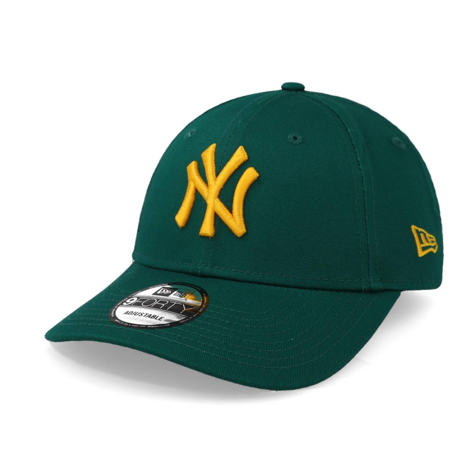 Gorra New Era Forty MLB League Essential Yankees Verde Unitalla
