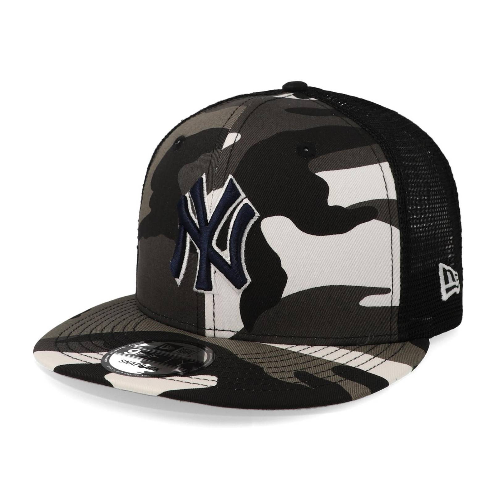 Gorra New Era M 9 Fifty MLB camo E3 Yankees Negro Unitalla 