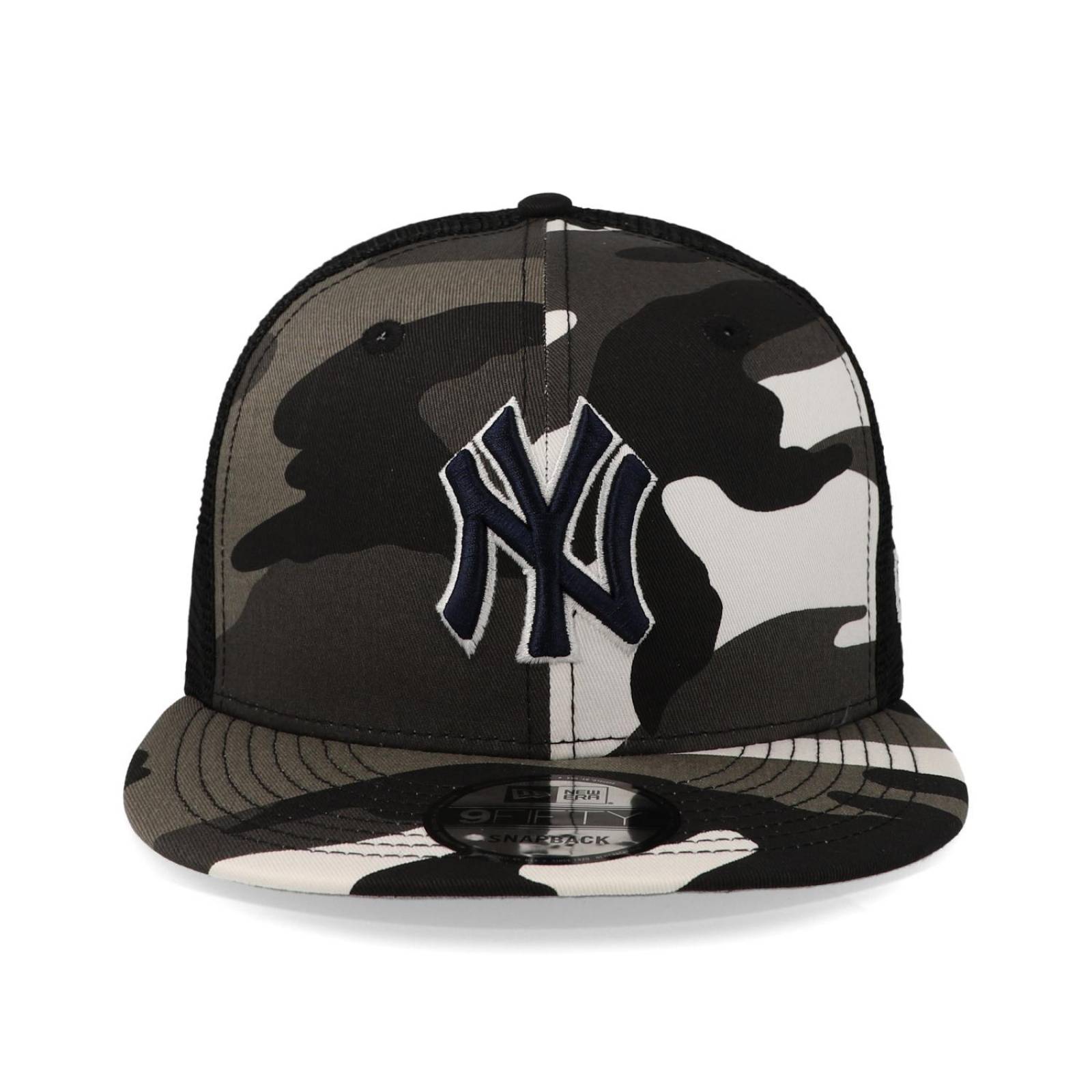 Gorra New Era M 9 Fifty MLB camo E3 Yankees Negro Unitalla 