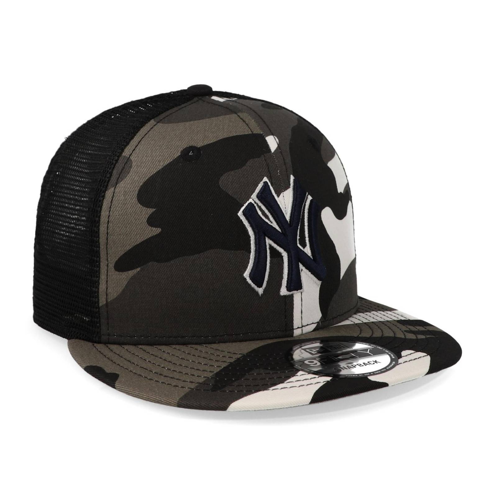 Gorra New Era M 9 Fifty MLB camo E3 Yankees Negro Unitalla 