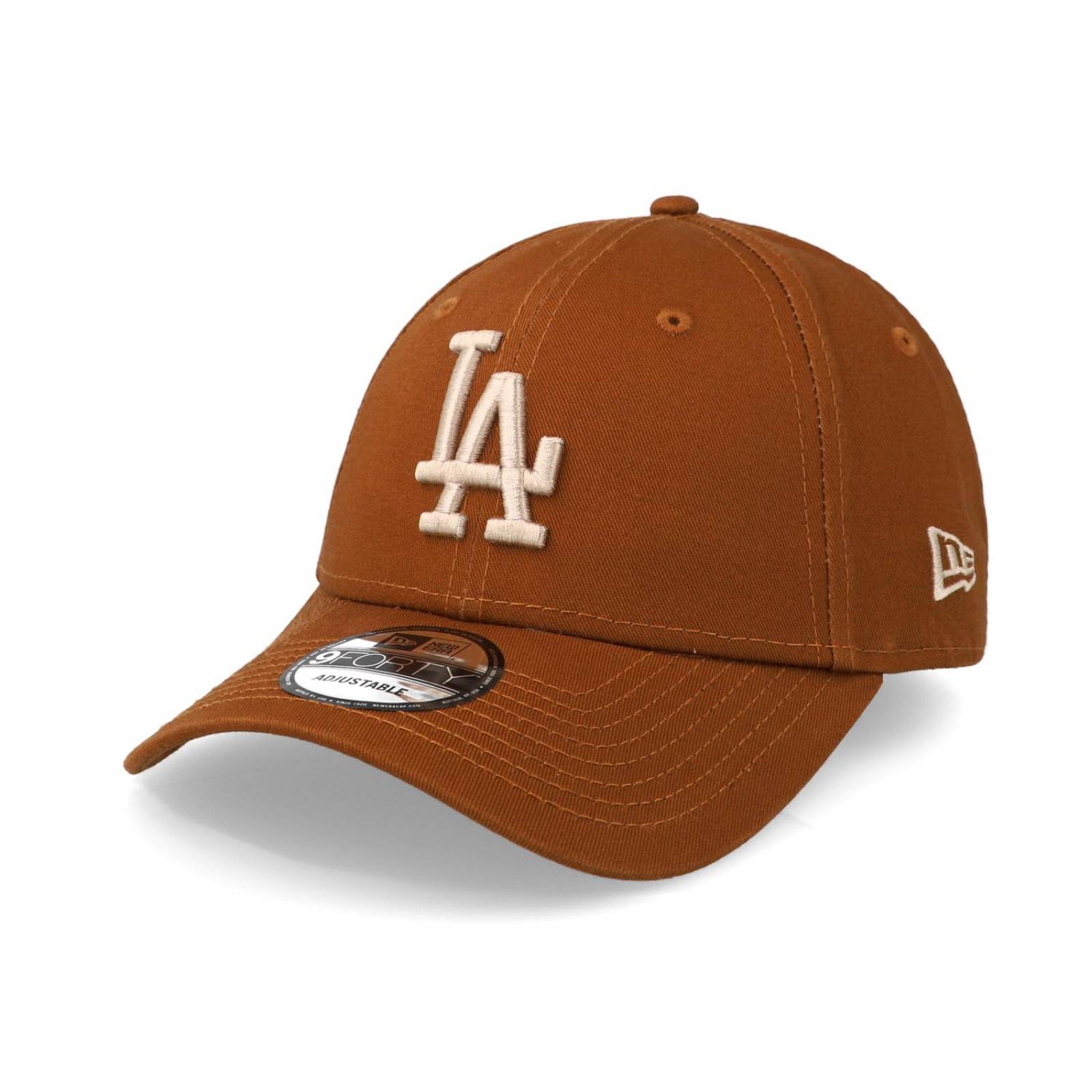 Gorra New Era 9 Forty MLB League Essential Dodgers Ocre Unitalla 
