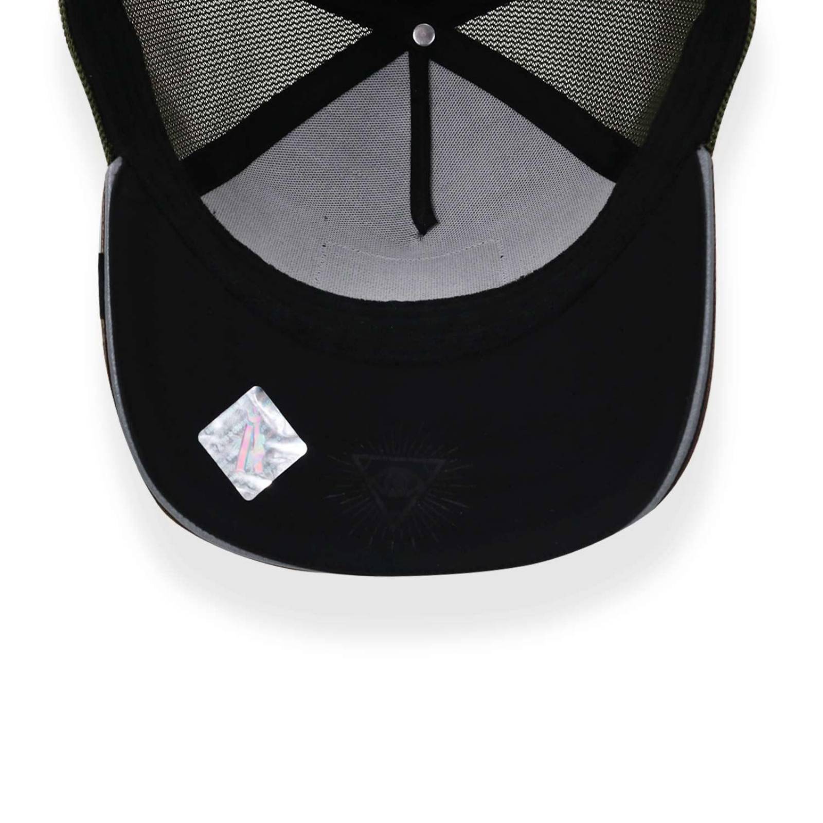 Gorra Goorin Bros 101-0671 Loch Ness Monster Gris Oscuro Unitalla 