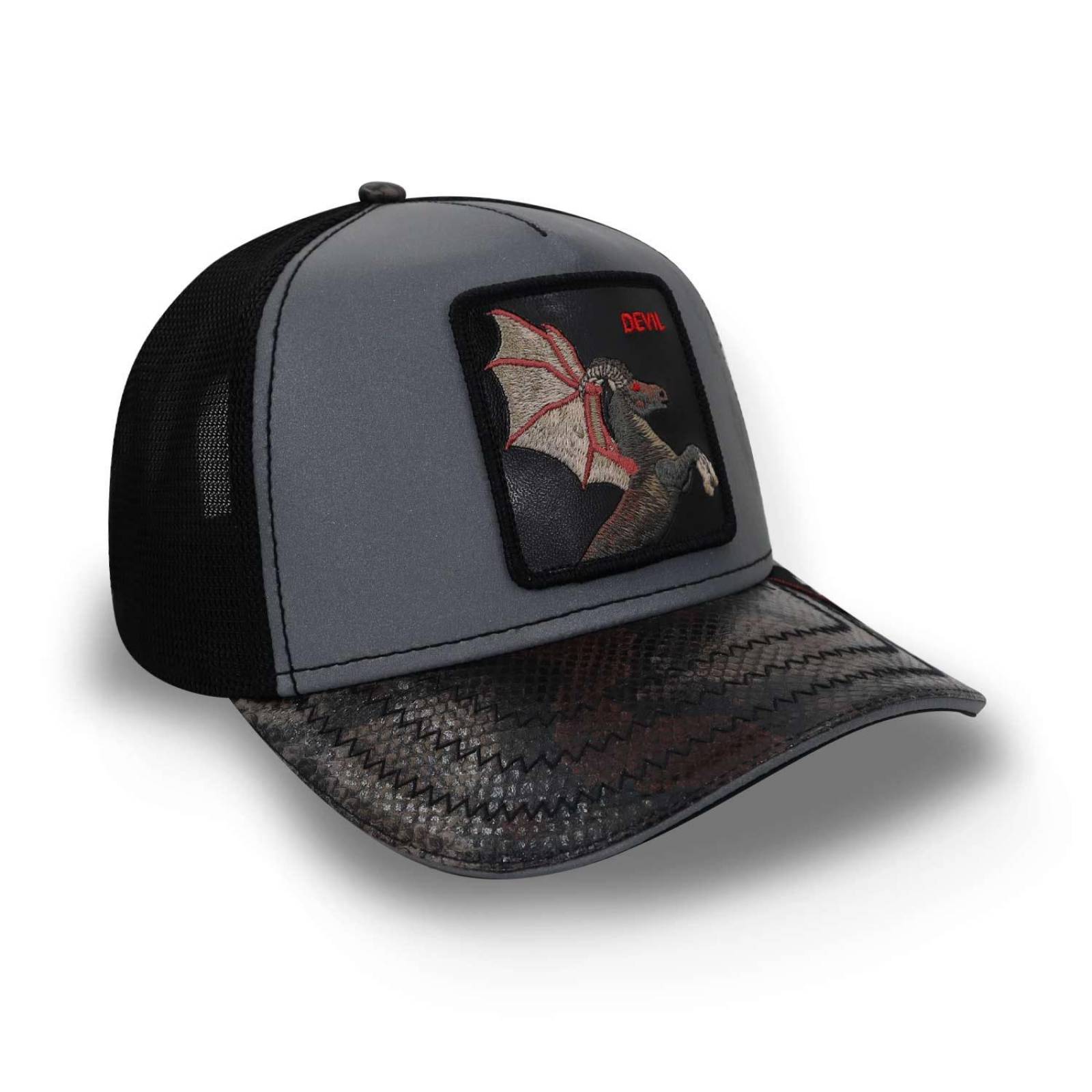 Gorra Goorin Bros 101-0666 Jersey Devil Gris Oscuro Unitalla 