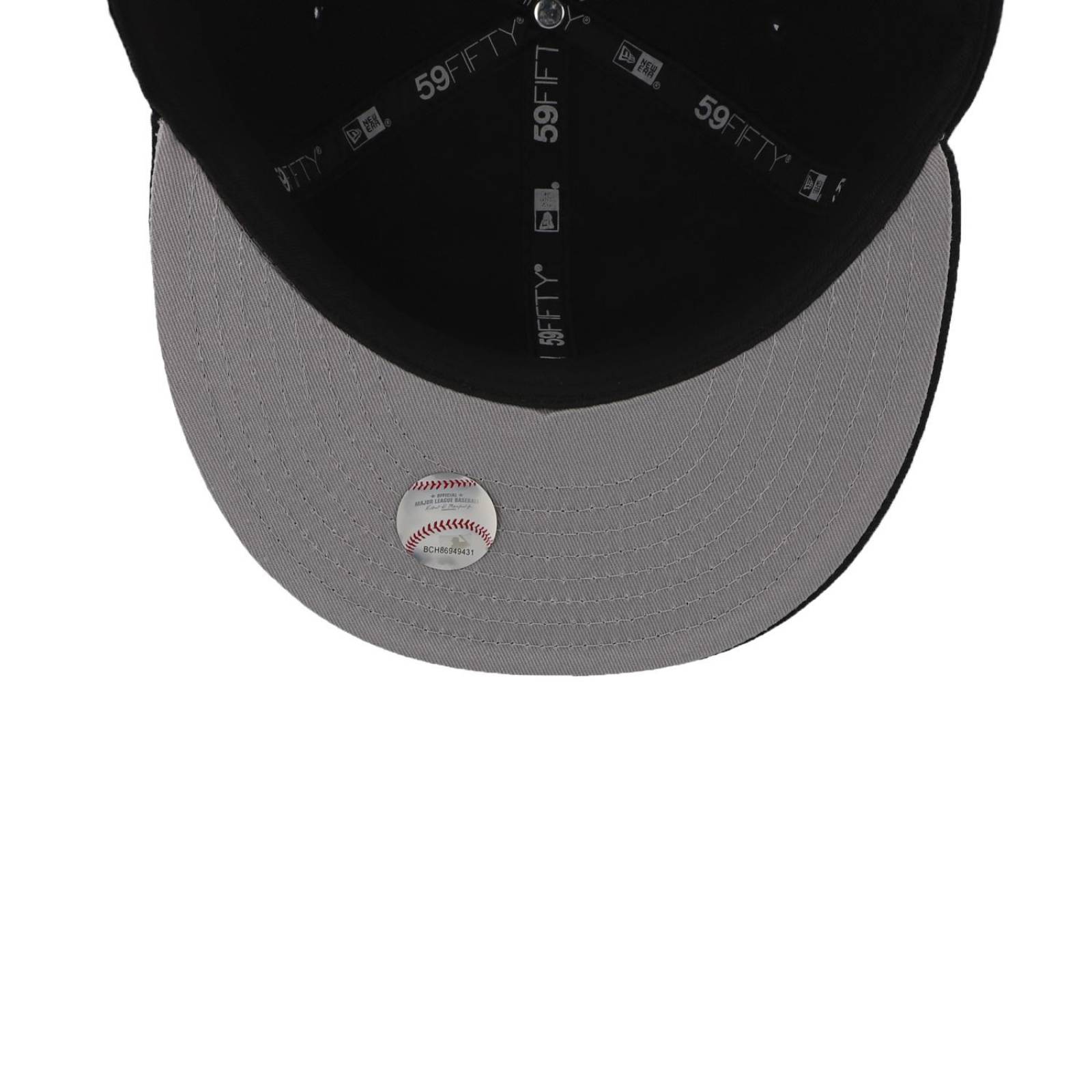 Gorra New Era 59 Fifty M MLB Pin E3 Yankees Negro Cerrada. 