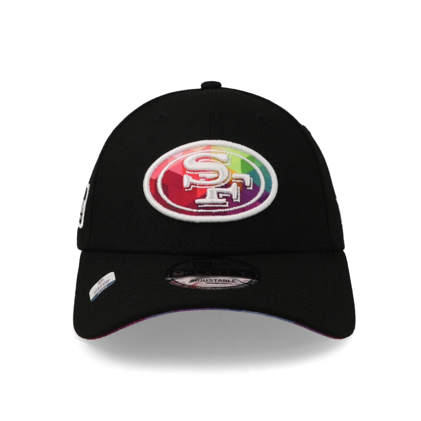 Gorra New Era 9 Forty NFL Crucial Catch 23 49ers Negro Unitalla 