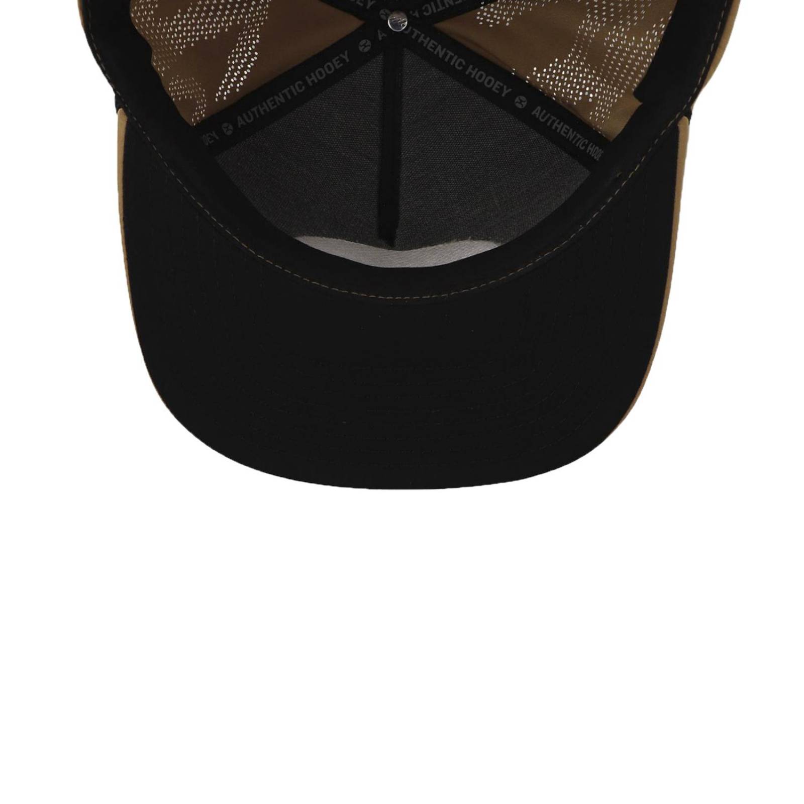 Gorra Hooey Habitat Tan 5 Panel Trucker Amarillo Unitalla 