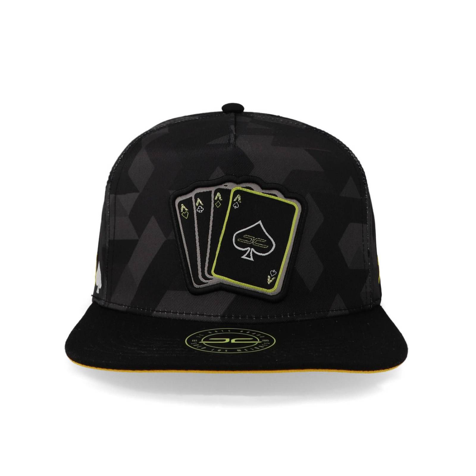 Gorra Jc Hats Hats Poker 1693 Camo Negro Unitalla 