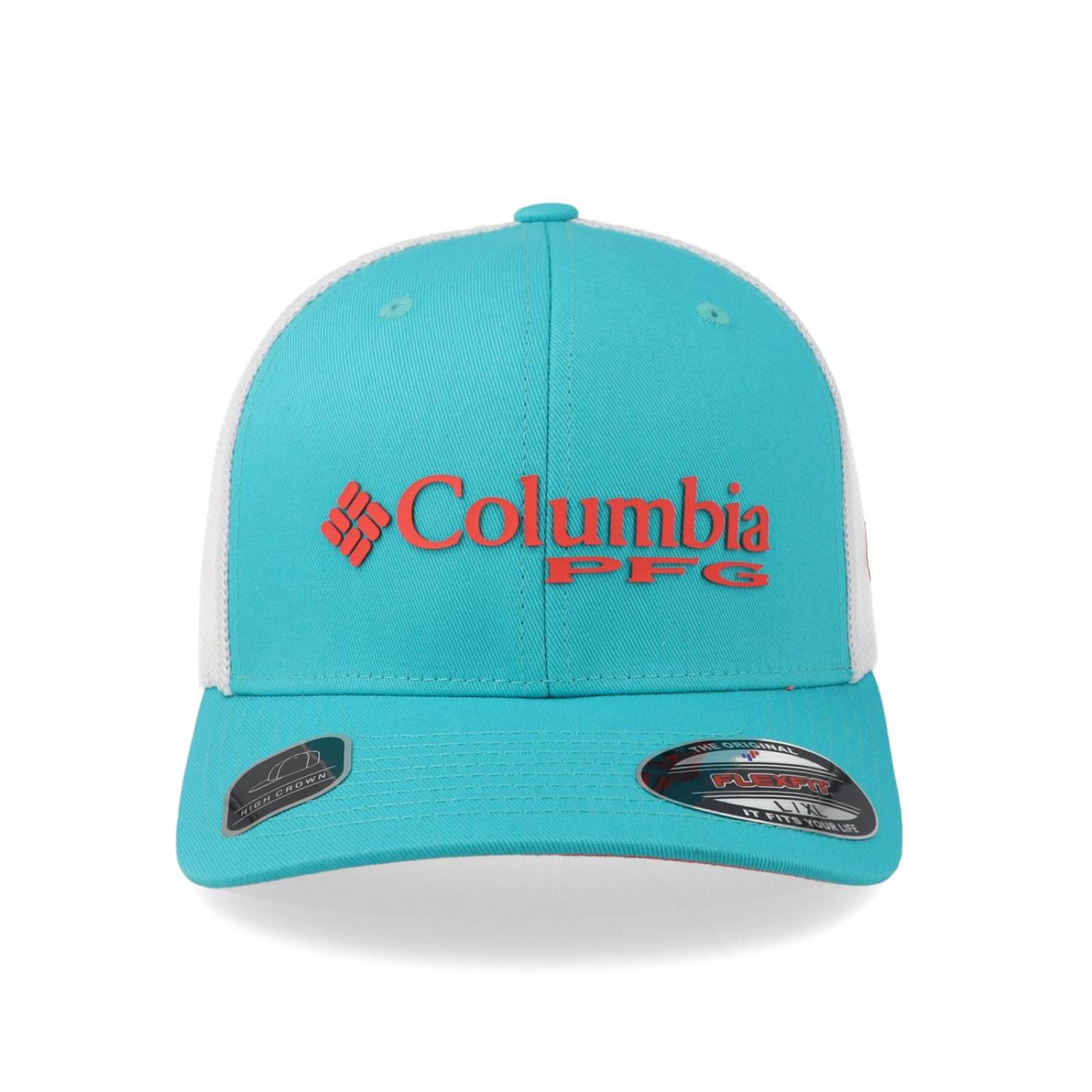 Gorra Columbia Pfg Mesh Ball 1503971 Azul C Cerrada 