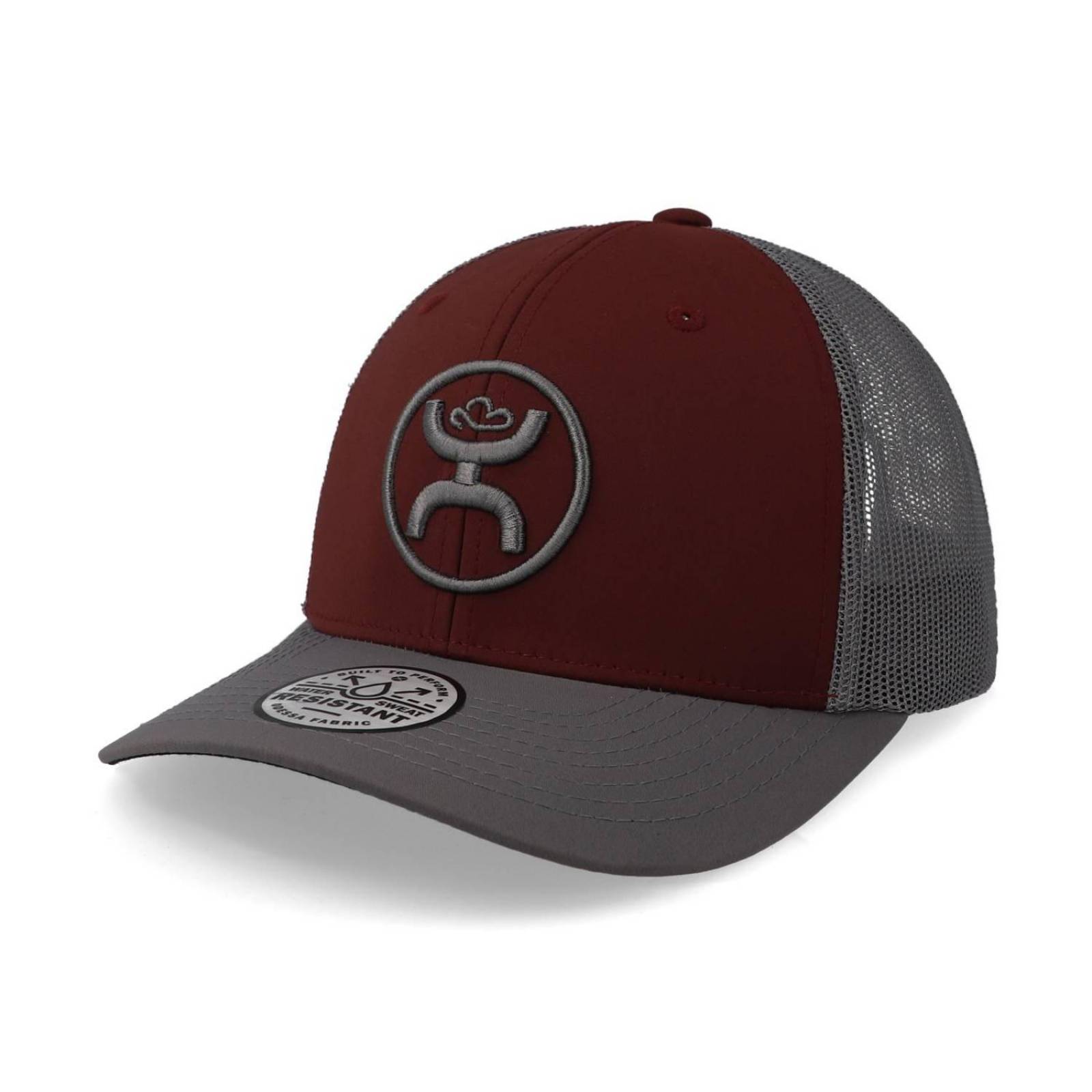 Gorra Hooey O Classic 6 Panel Trucker With Grey Hooey Logo Vino Unitalla 