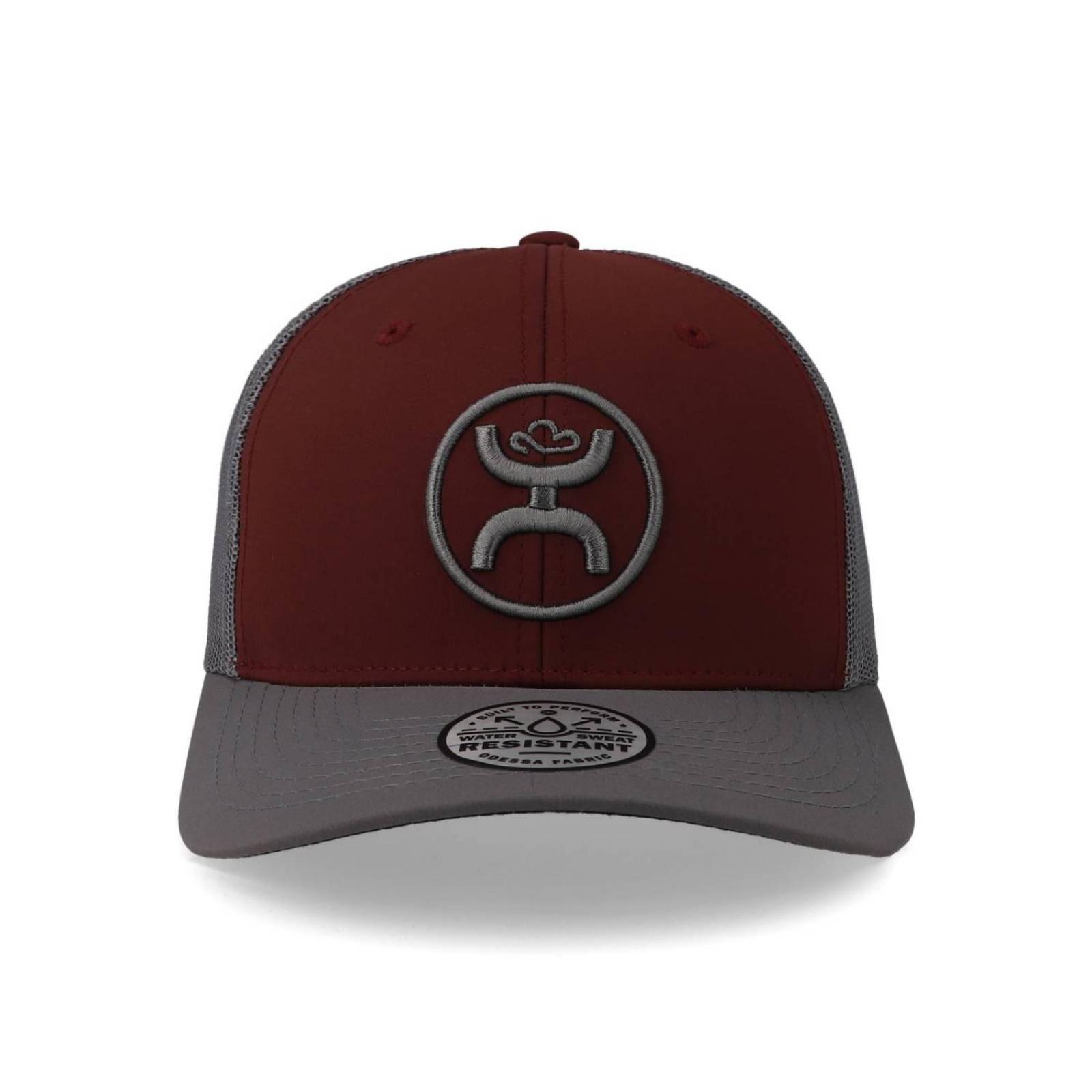Gorra Hooey O Classic 6 Panel Trucker With Grey Hooey Logo Vino Unitalla 