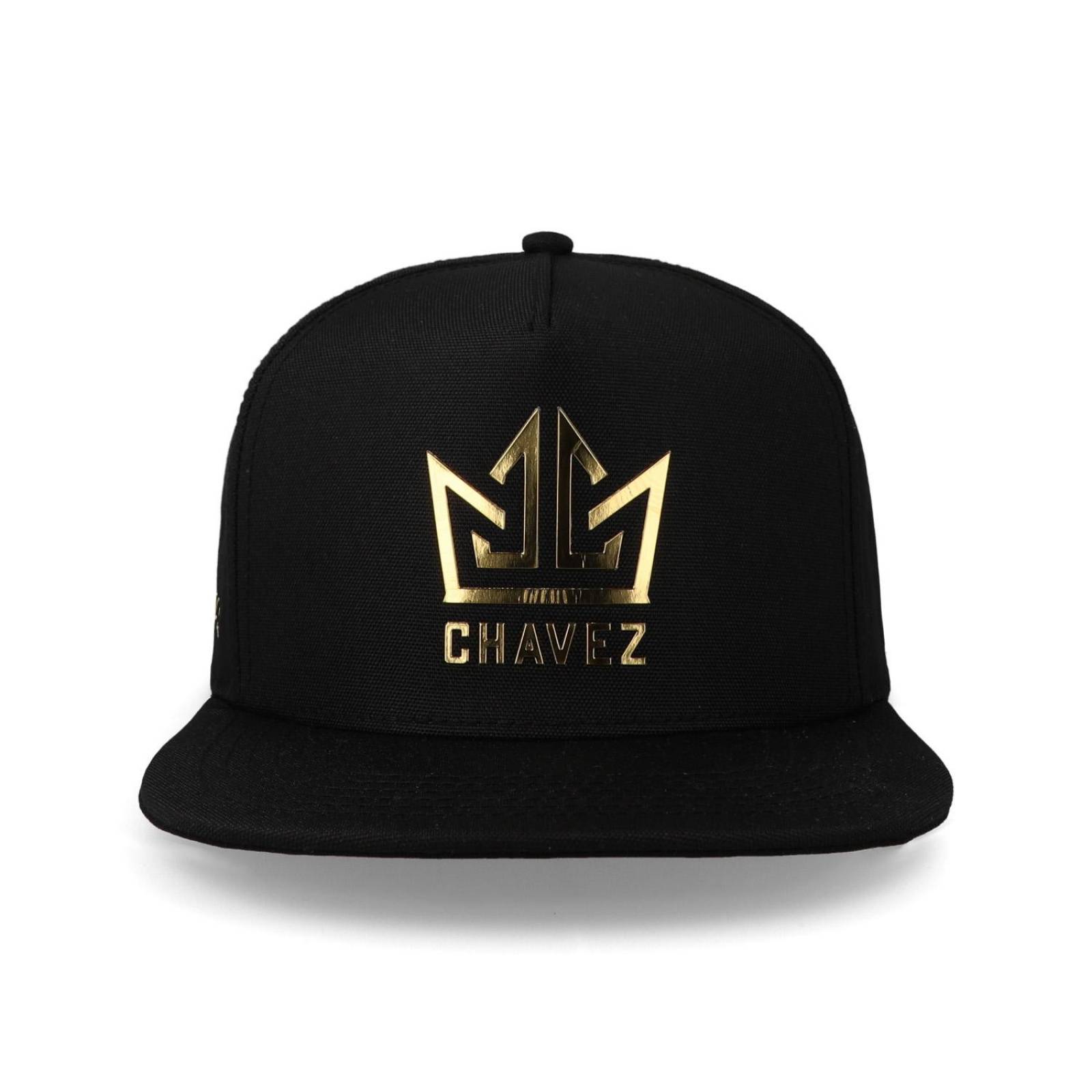Gorra All In Chavez Golden Negra Unitalla 