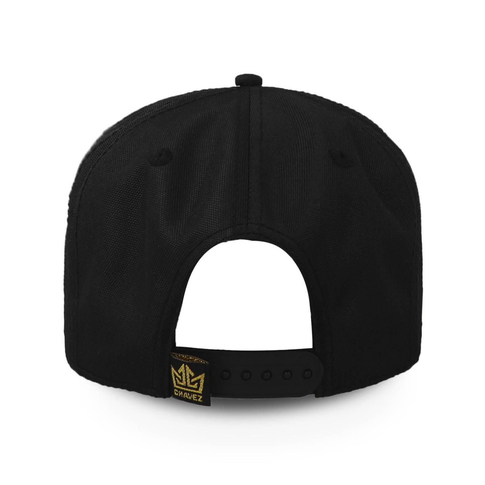Gorra All In Chavez Golden Negra Unitalla 