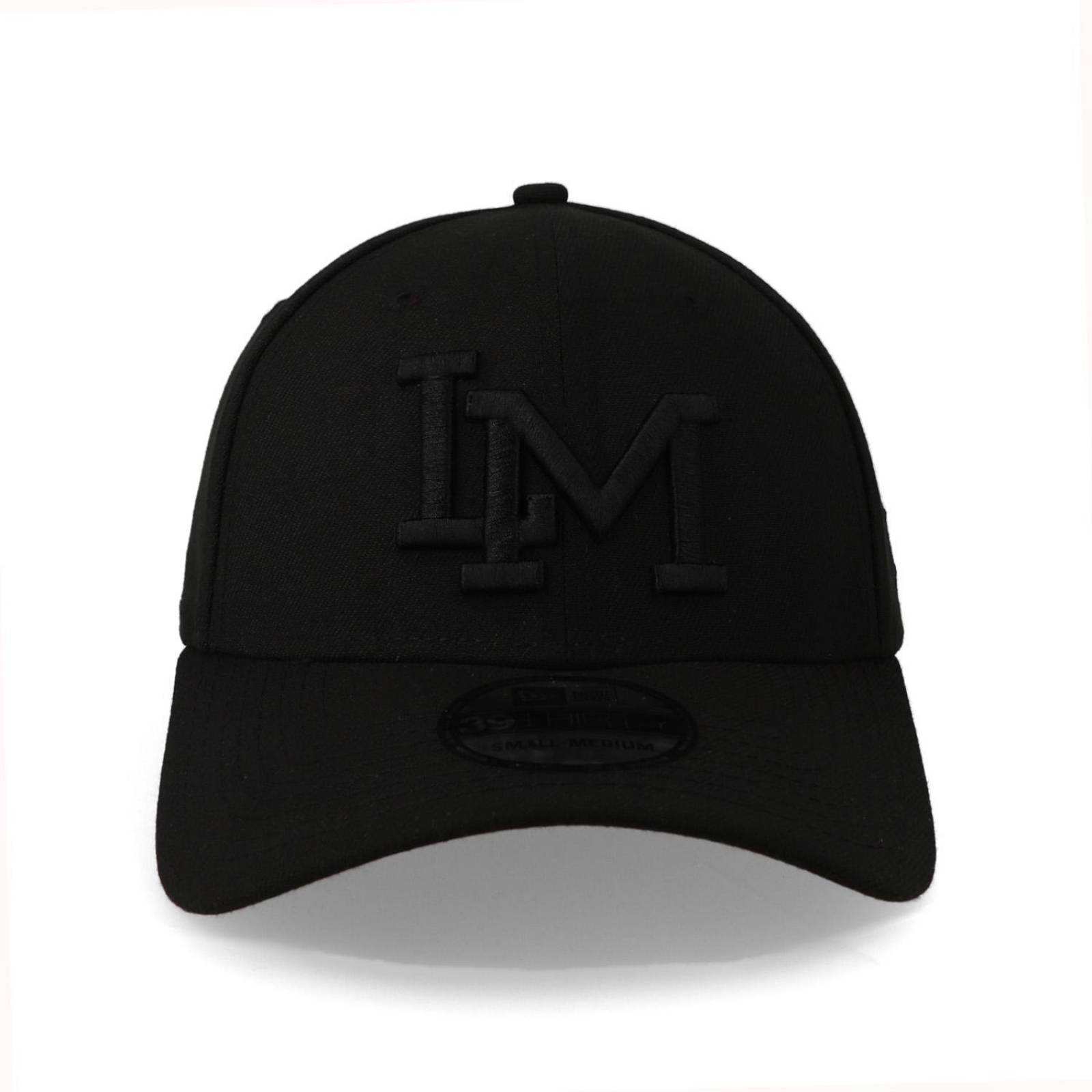 Gorra New Era 39 Thirty MLP Cañeros De Los Mochis Negro Cerrada 