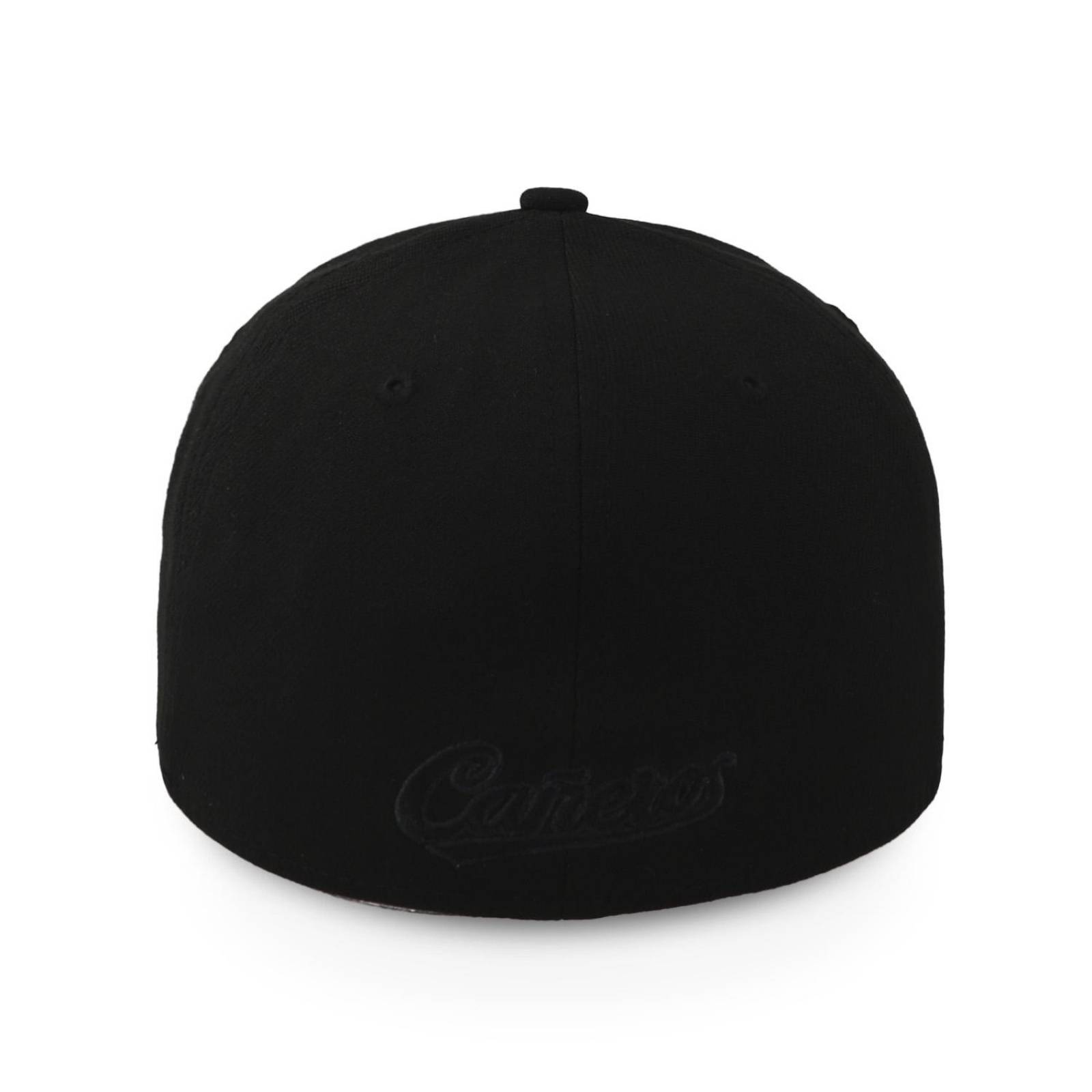 Gorra New Era 39 Thirty MLP Cañeros De Los Mochis Negro Cerrada 