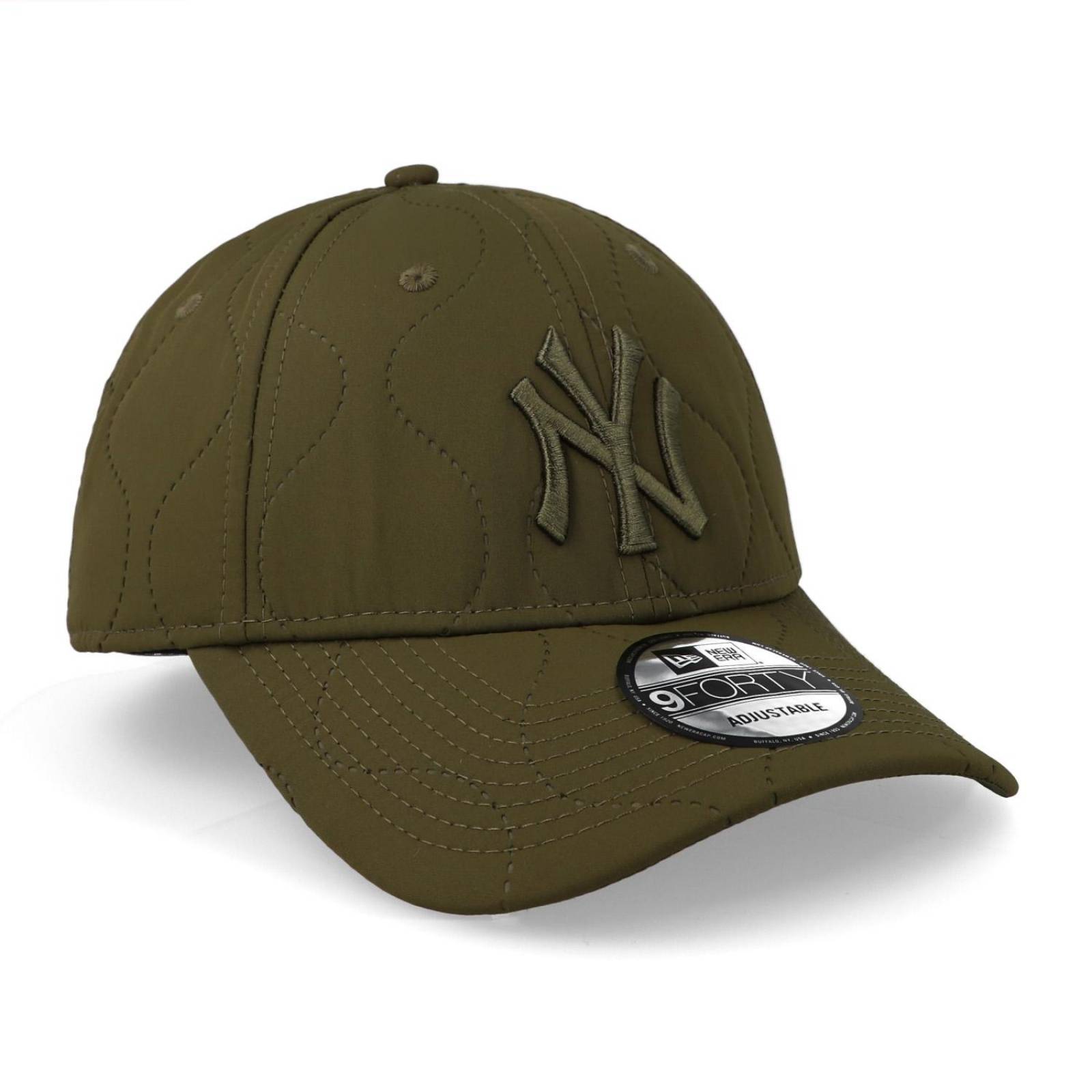 Gorra New Era 9 Forty MLB Quilted Yankees Verde Unitalla 
