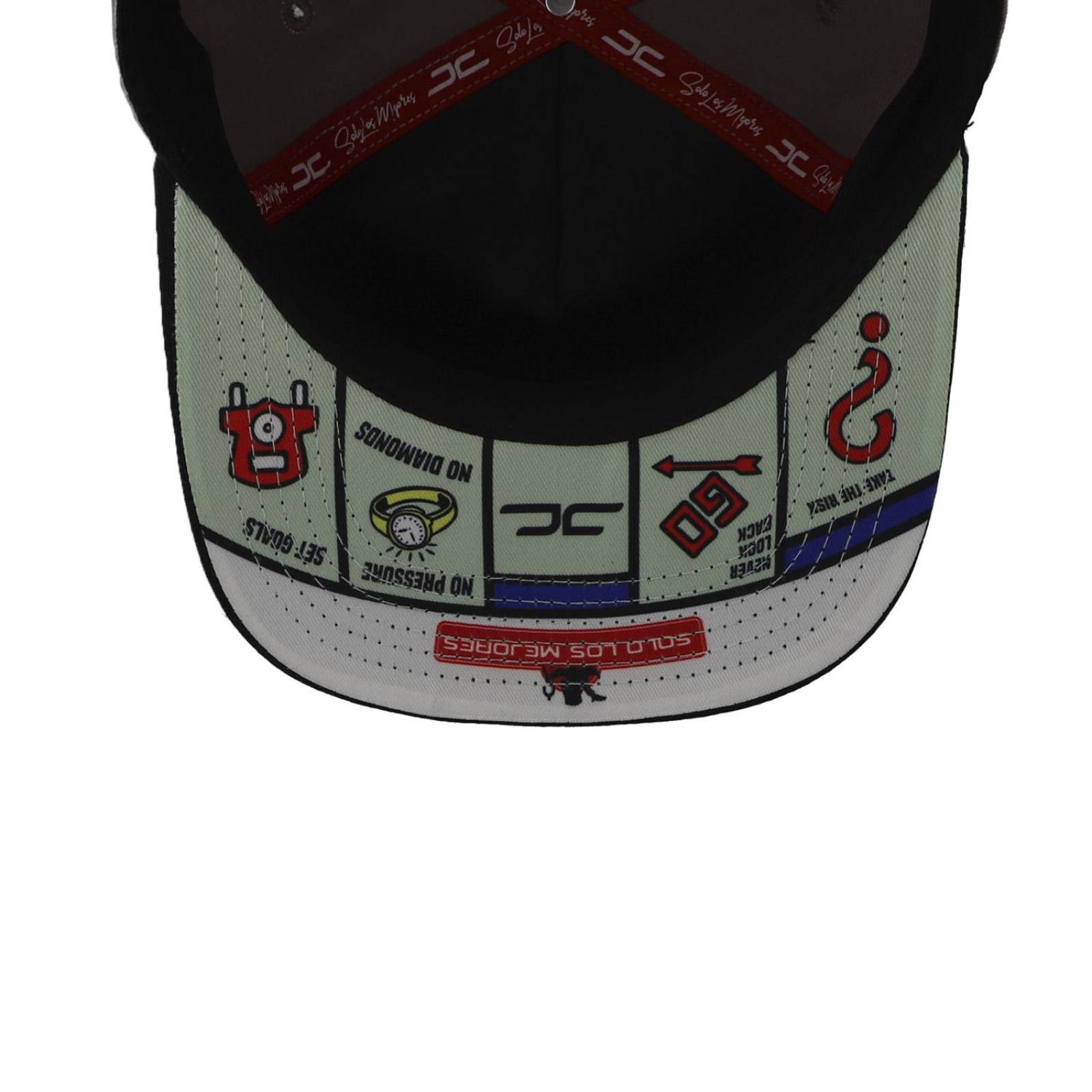 Gorra Jc Hats Never Look 1863 Gris Unitalla 