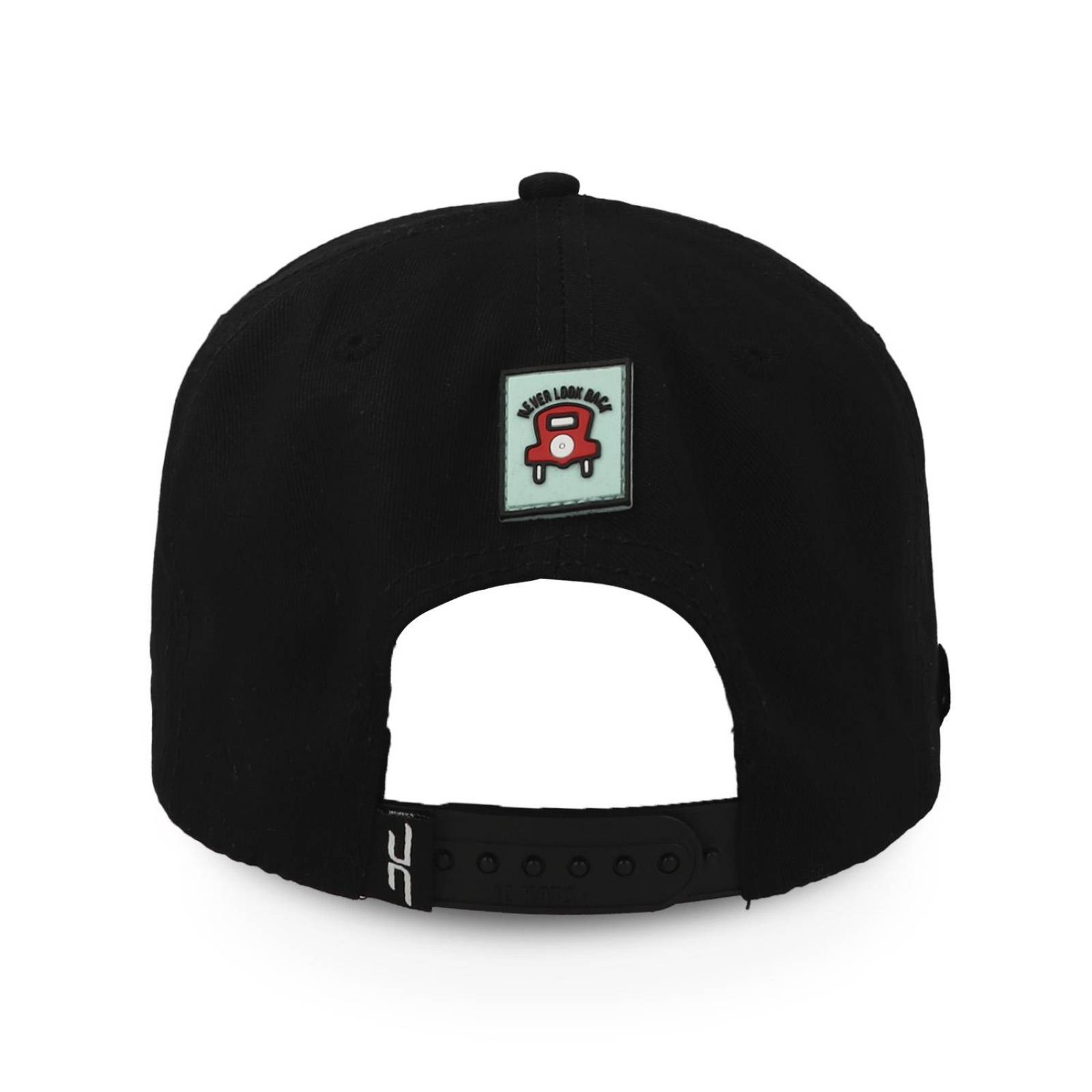 Gorra Jc Hats King Card 1852 Yellow Negro Unitalla 
