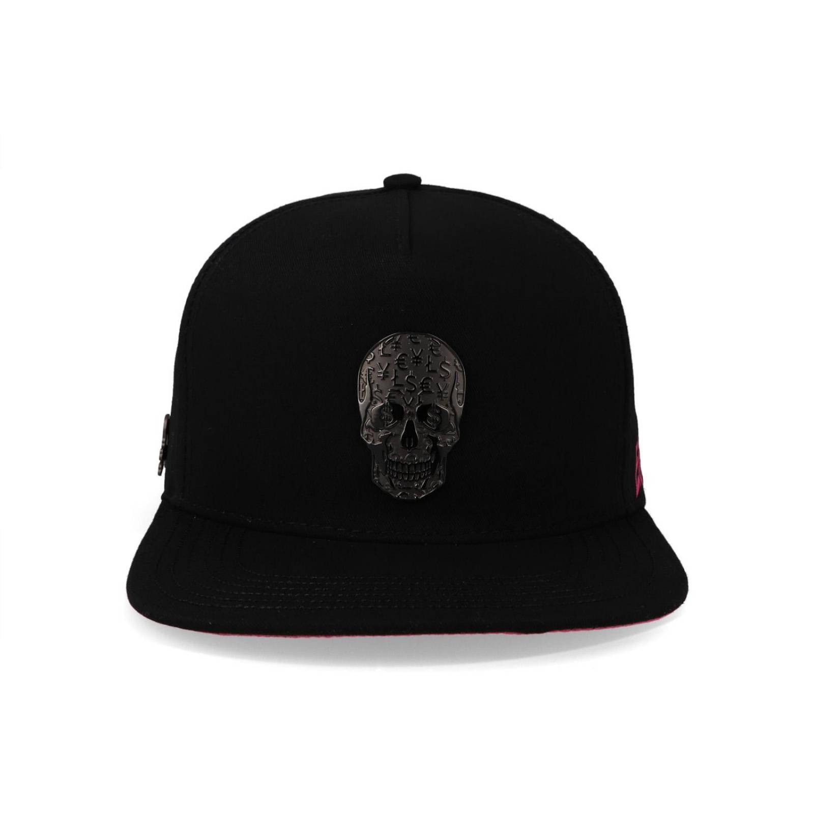 Gorra Cash Only 23 Skull Negro & Purpura Unitalla 