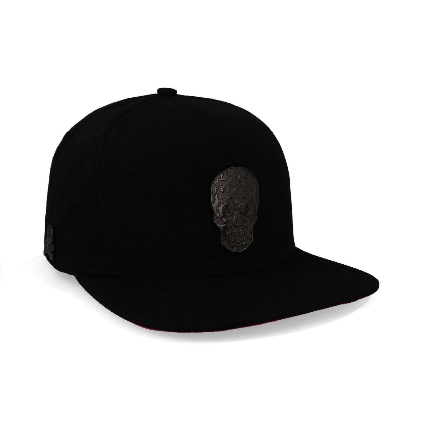 Gorra Cash Only 23 Skull Negro & Purpura Unitalla 