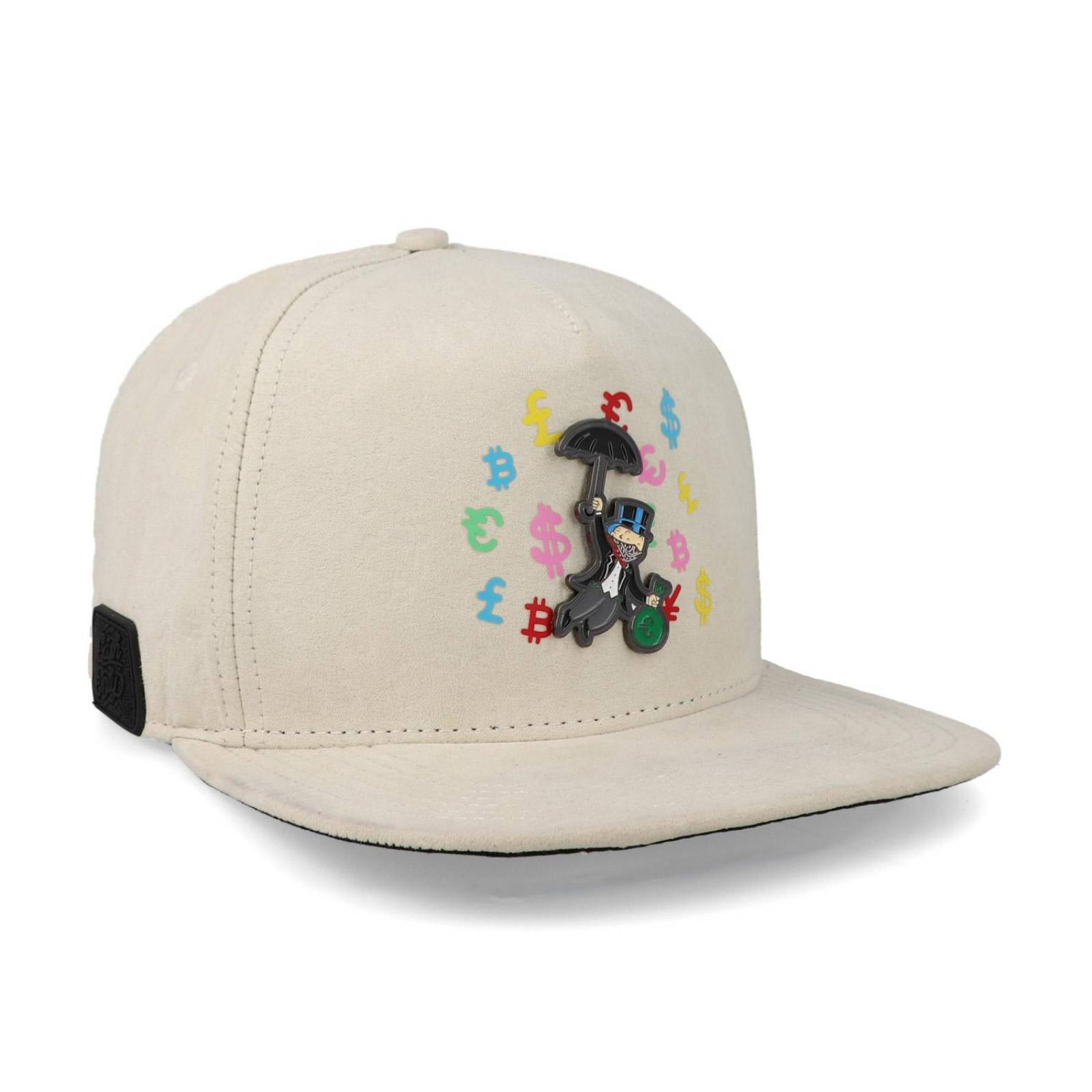 Gorra Cash Only 23 Monopoly Blanco Unitalla 