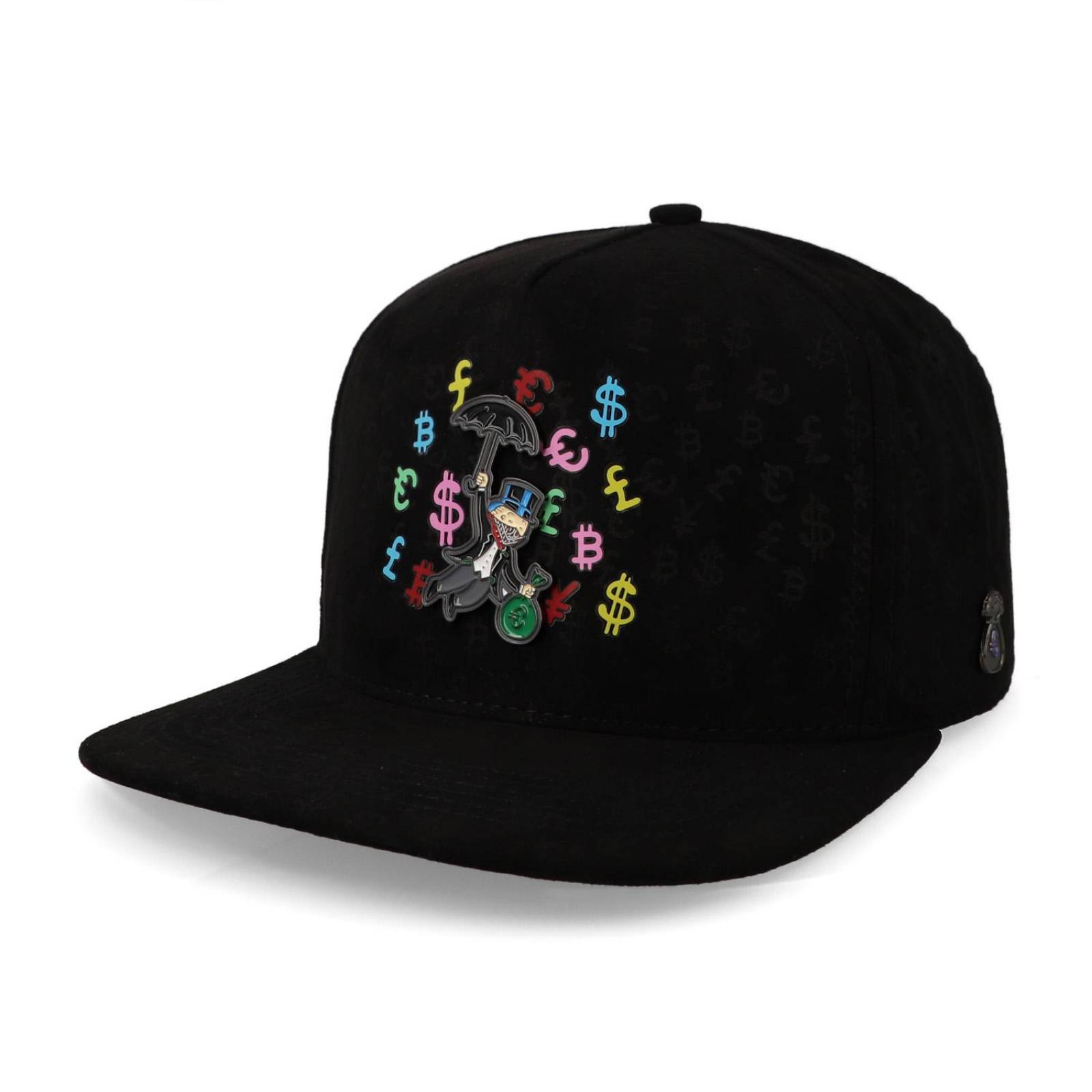 Gorra Cash Only 23 Monopoly Full Prime Negro Unitalla 