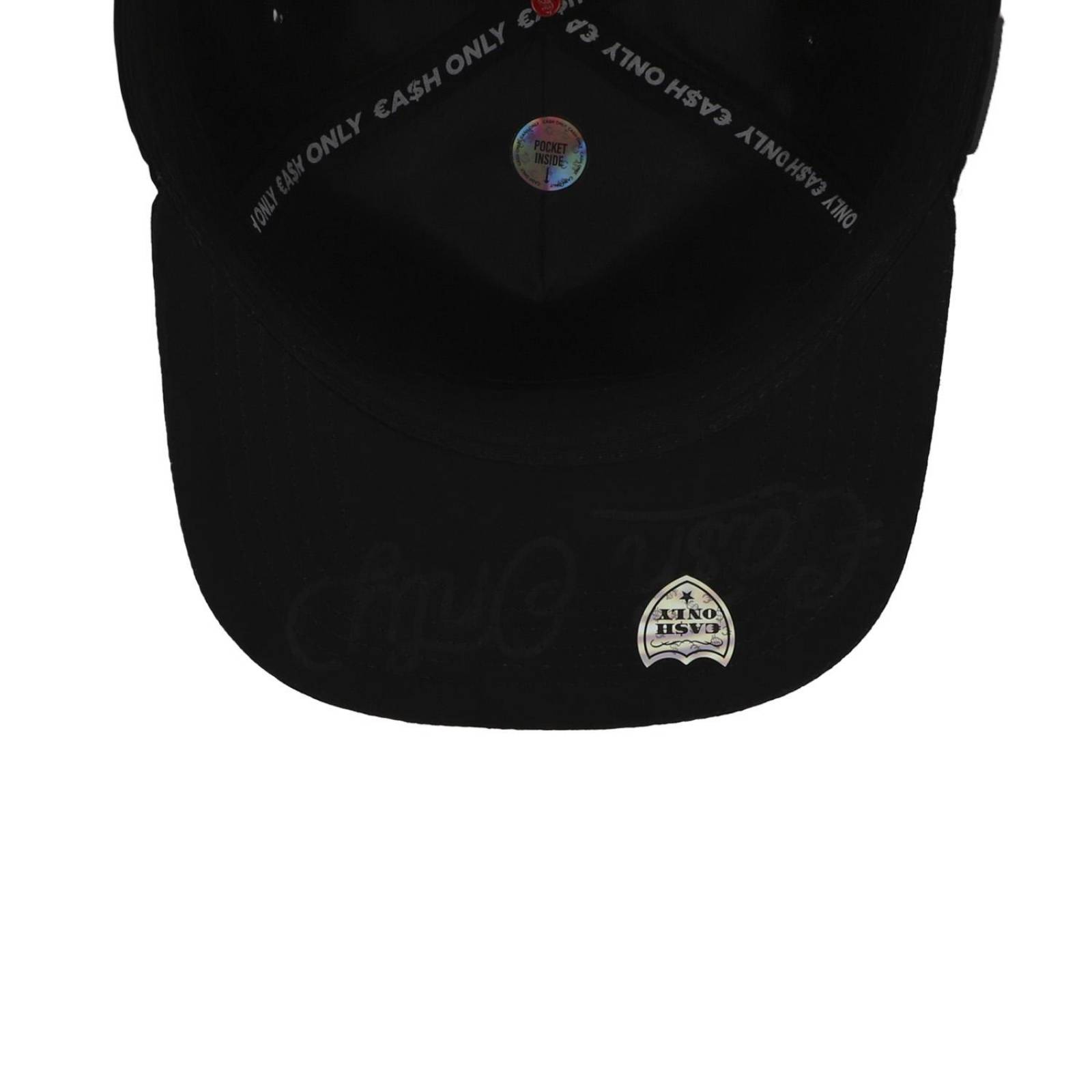 Gorra Cash Only 23 Monopoly Full Prime Negro Unitalla 