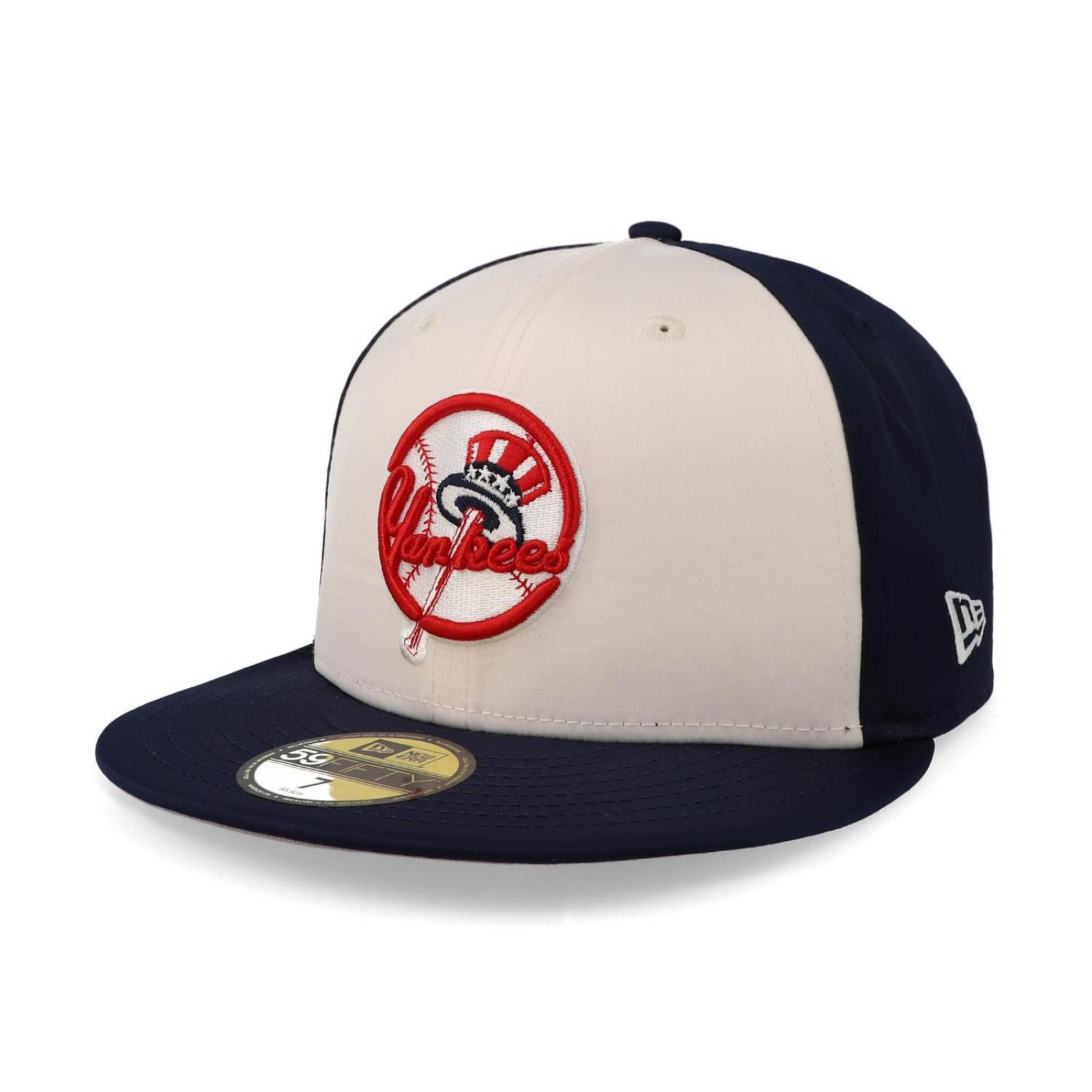 Gorra New Era 59 Fifty Satin MLB E3 Yankies Tph Azul Marino Cerrada