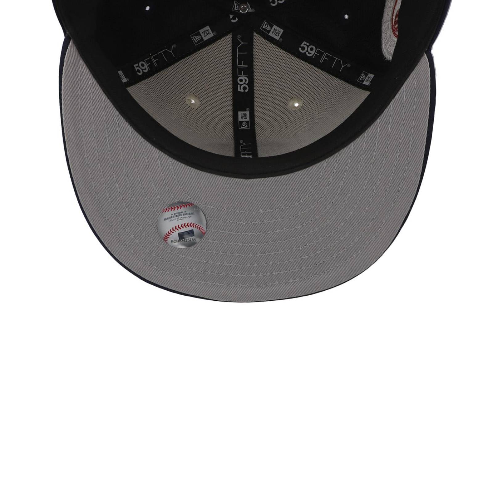 Gorra New Era 59 Fifty Satin MLB E3 Yankies Tph Azul Marino Cerrada