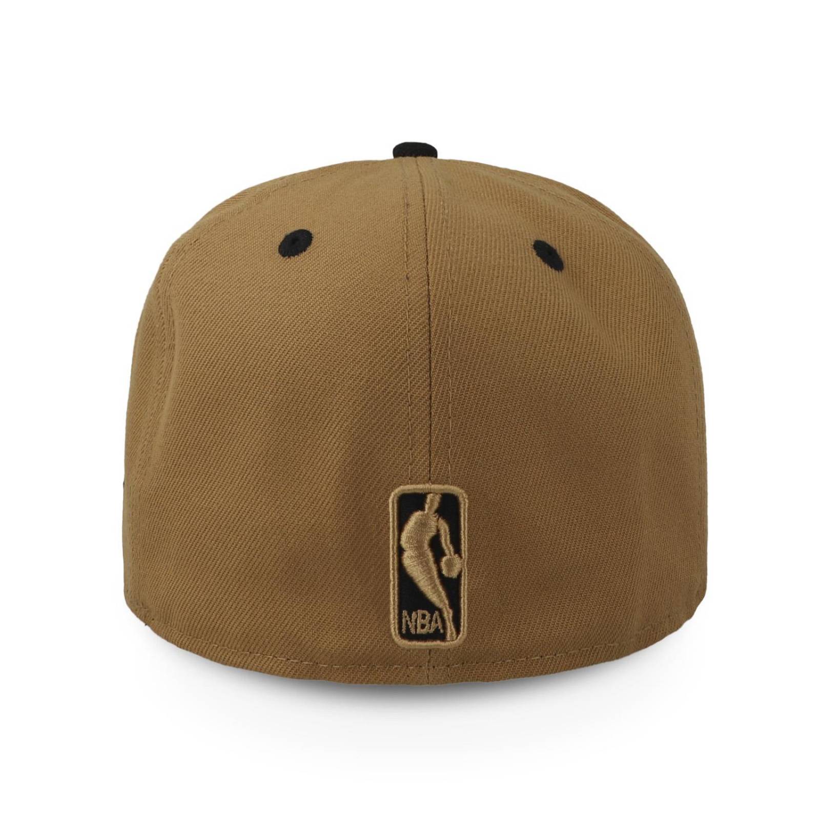 Gorra New Era 59 Fifty NBA Q323 Wheat Black Bulls Cafe Cerrada 