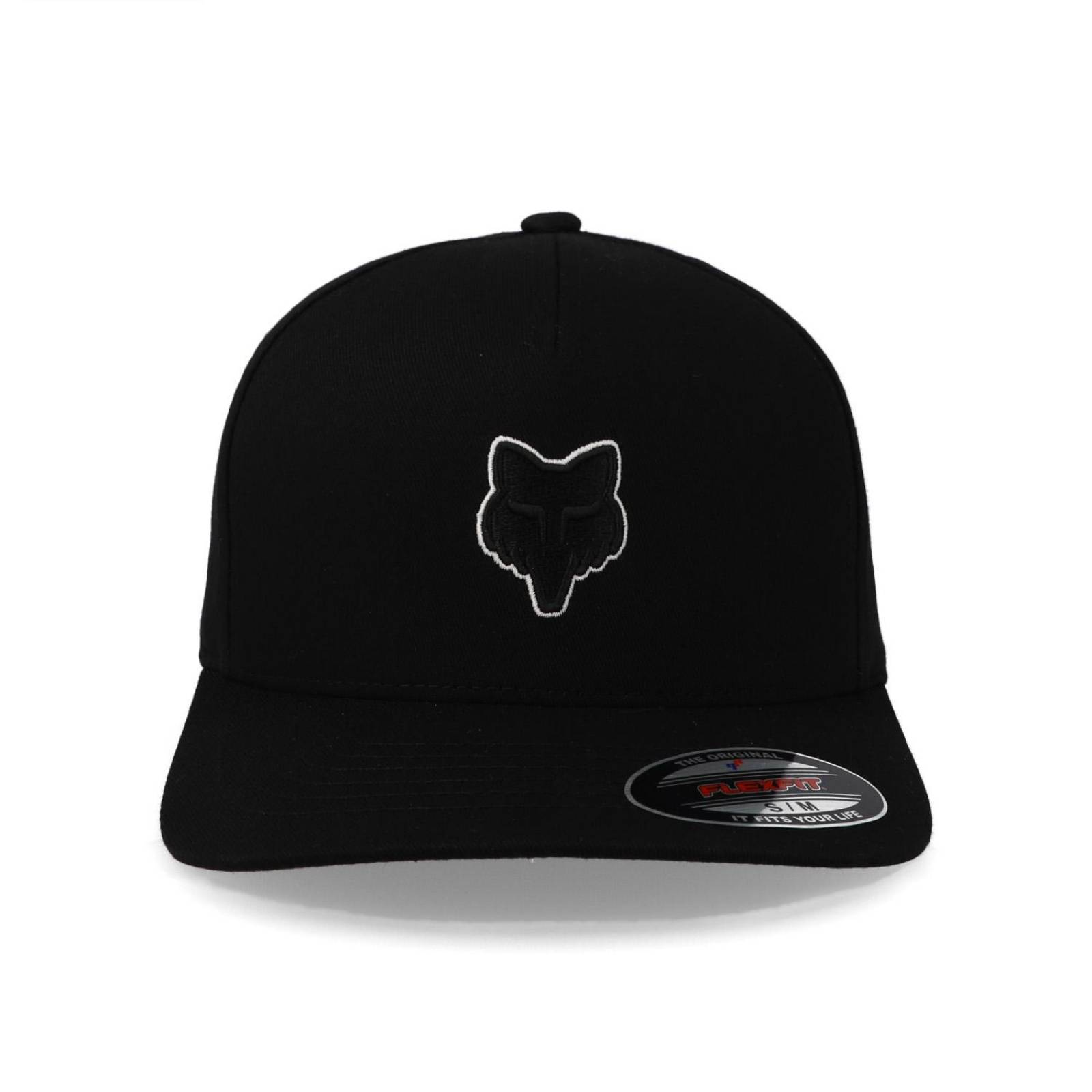 Gorra Fox Flexfit Fox Head 31622 Negro Cerrada