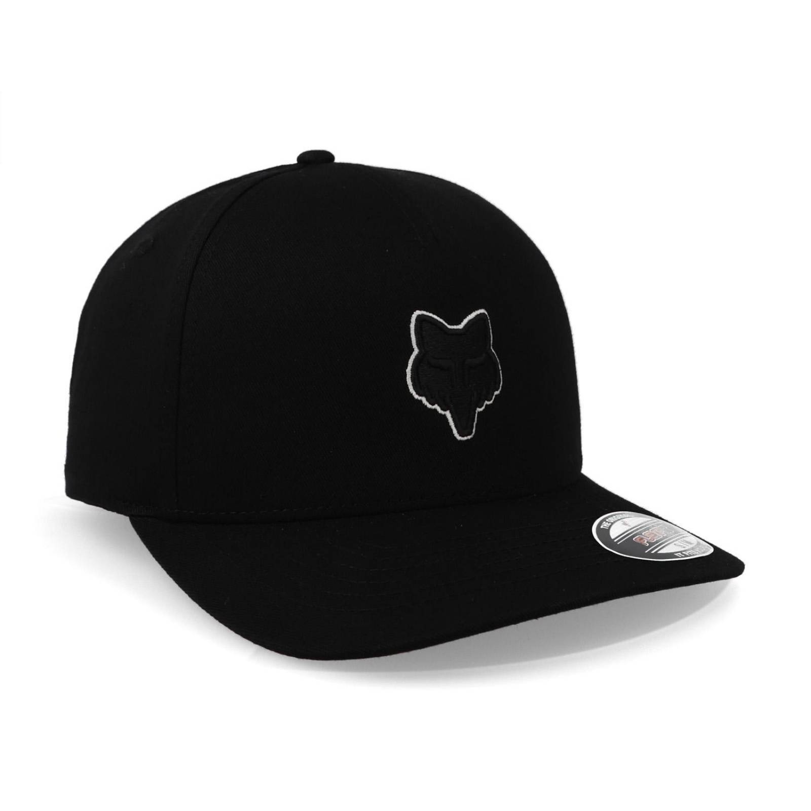Gorra Fox Flexfit Fox Head 31622 Negro Cerrada