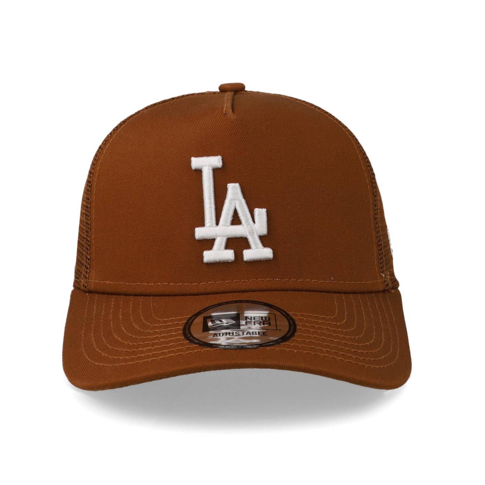Gorra New Era 9 Forty MLB League Essential Trucker Los Angeles Dodgers Café para niño 