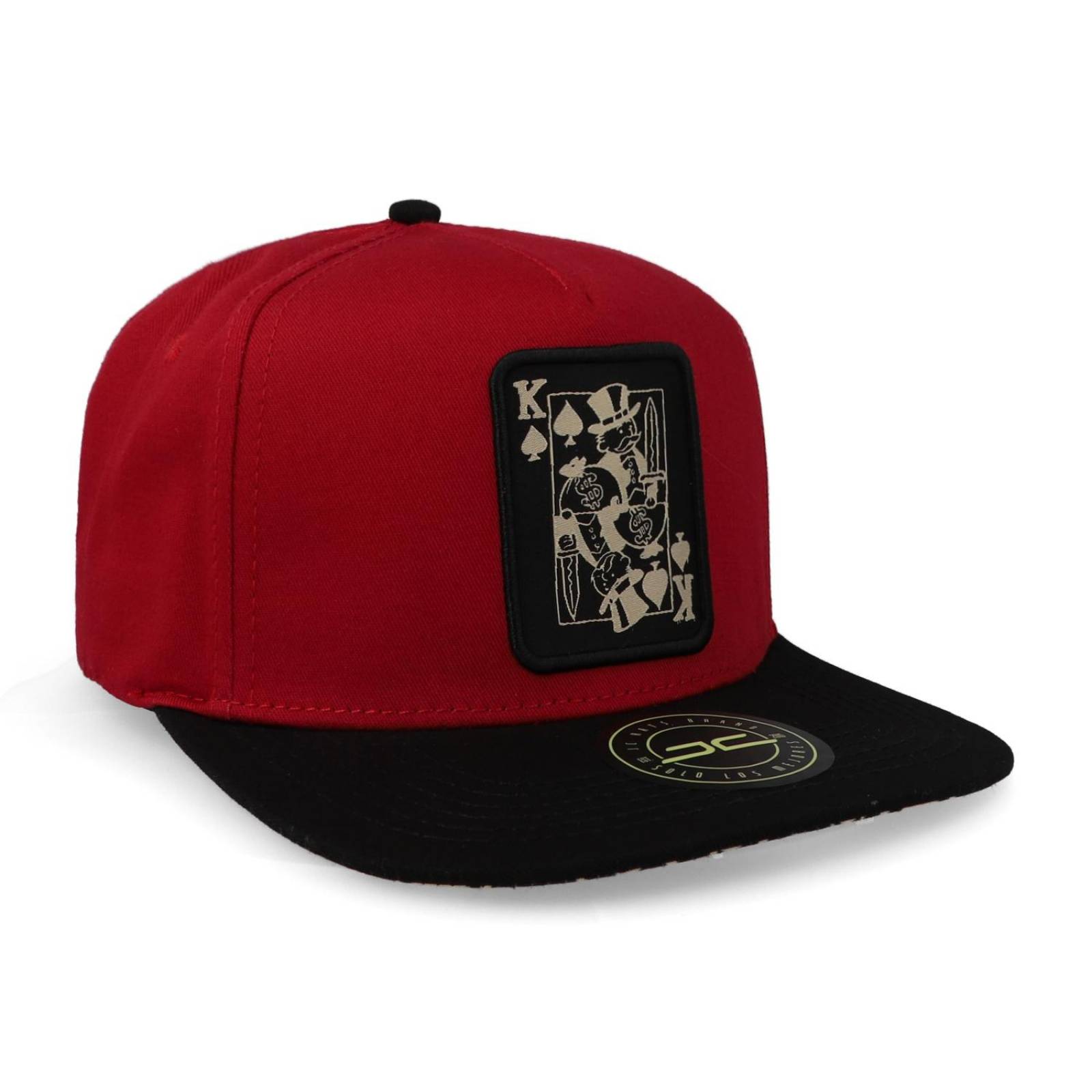 Gorra Jc Hats King Card 1851 Rojo Unitalla 
