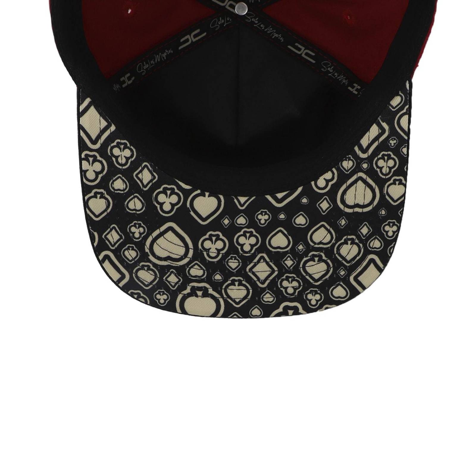 Gorra Jc Hats King Card 1851 Rojo Unitalla 