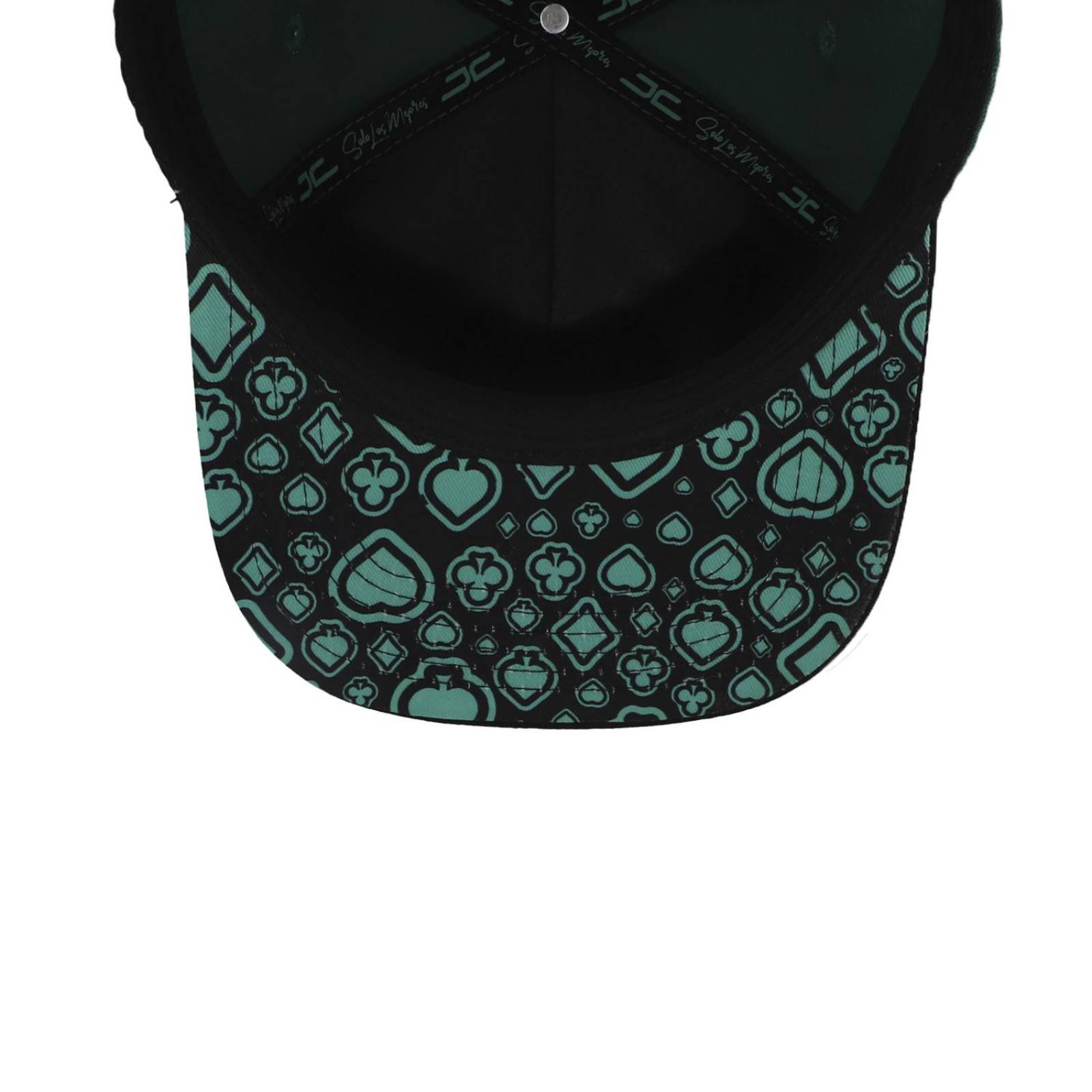 Gorra Jc Hats King Card 1848 Verde Unitalla 