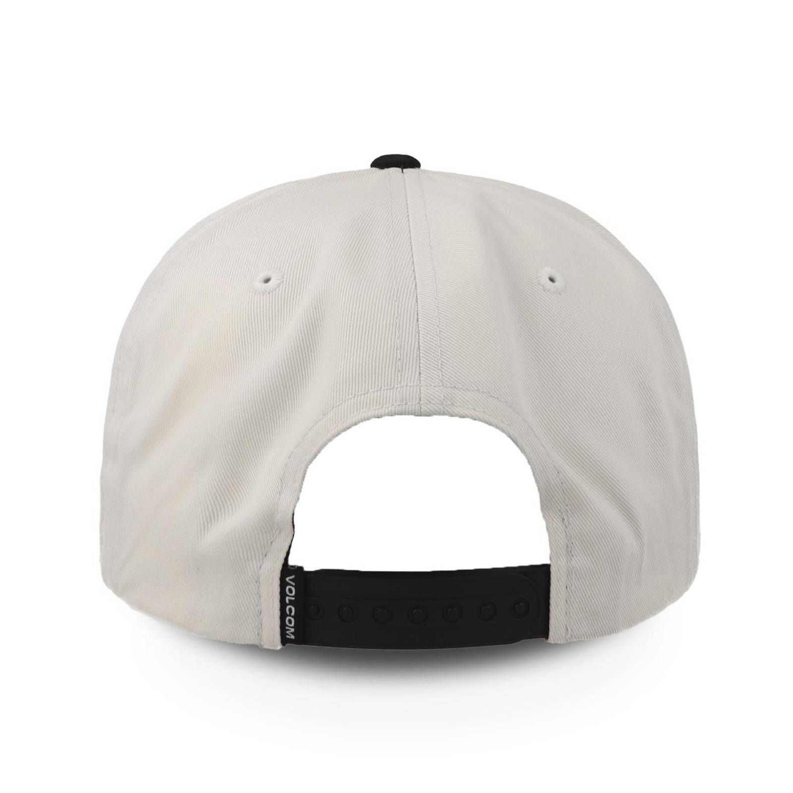 Gorra Volcom D5512322 Quarter Twill Blk Blanco Unitalla 