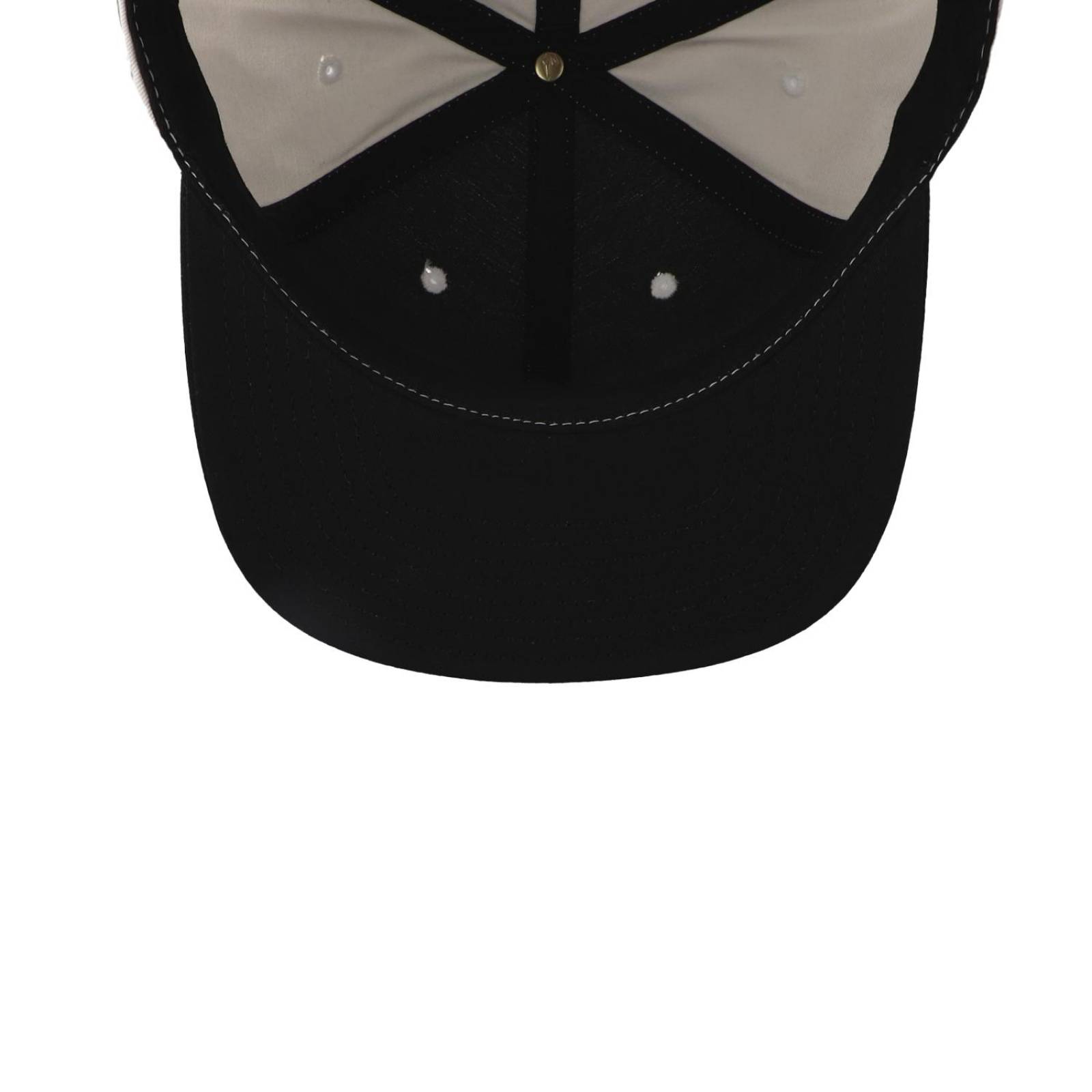 Gorra Volcom D5512322 Quarter Twill Blk Blanco Unitalla 
