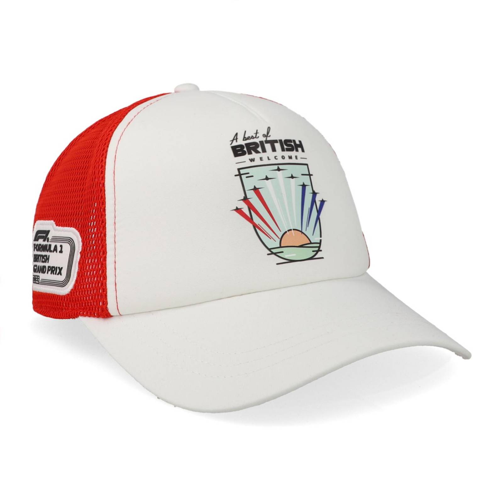 Gorra Formula 1 Stch F1 Fw Rs Silverstone White Blanco Unitalla 