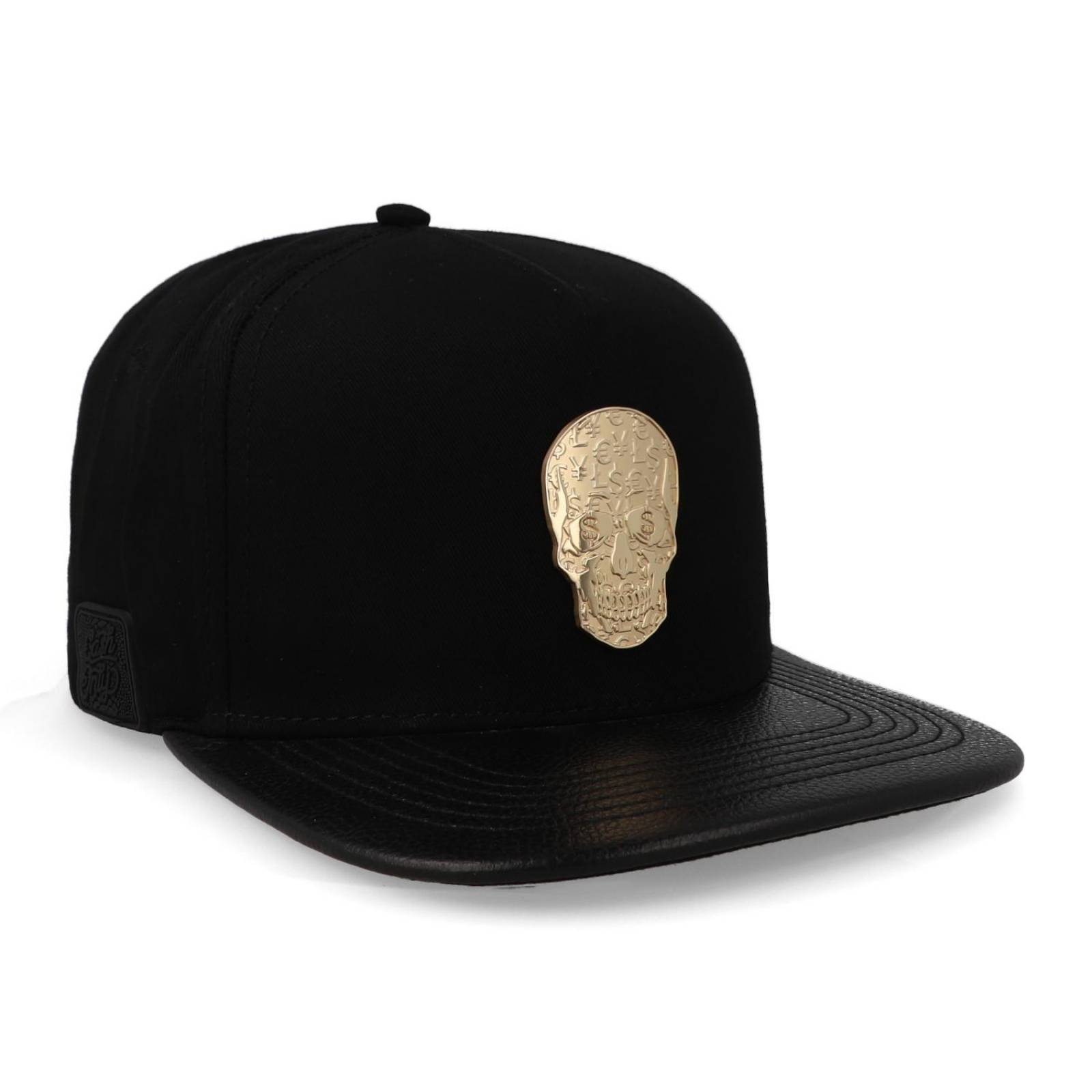 Gorra Cash Only 23 Skull Golden Negro Unitalla 