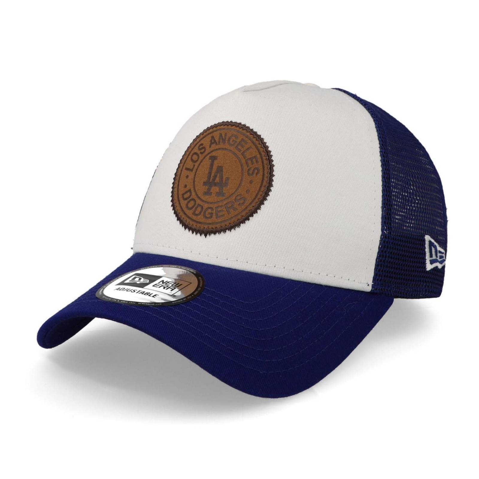 Gorra New Era 9 Forty MLB Team Patch Trucker Los Angeles Dodgers Azul Marino Unitalla 