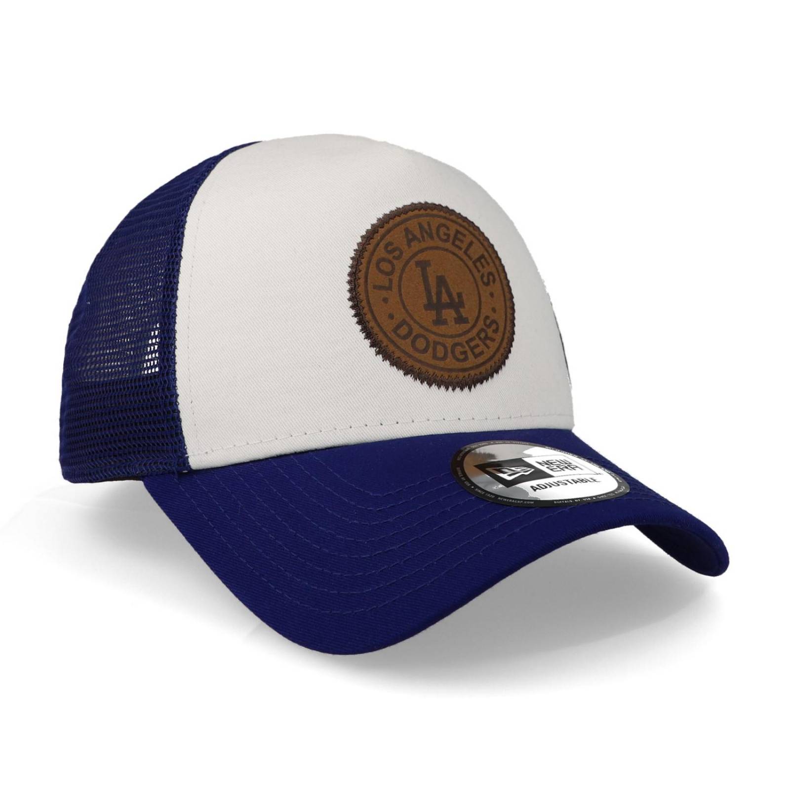 Gorra New Era 9 Forty MLB Team Patch Trucker Los Angeles Dodgers Azul Marino Unitalla 